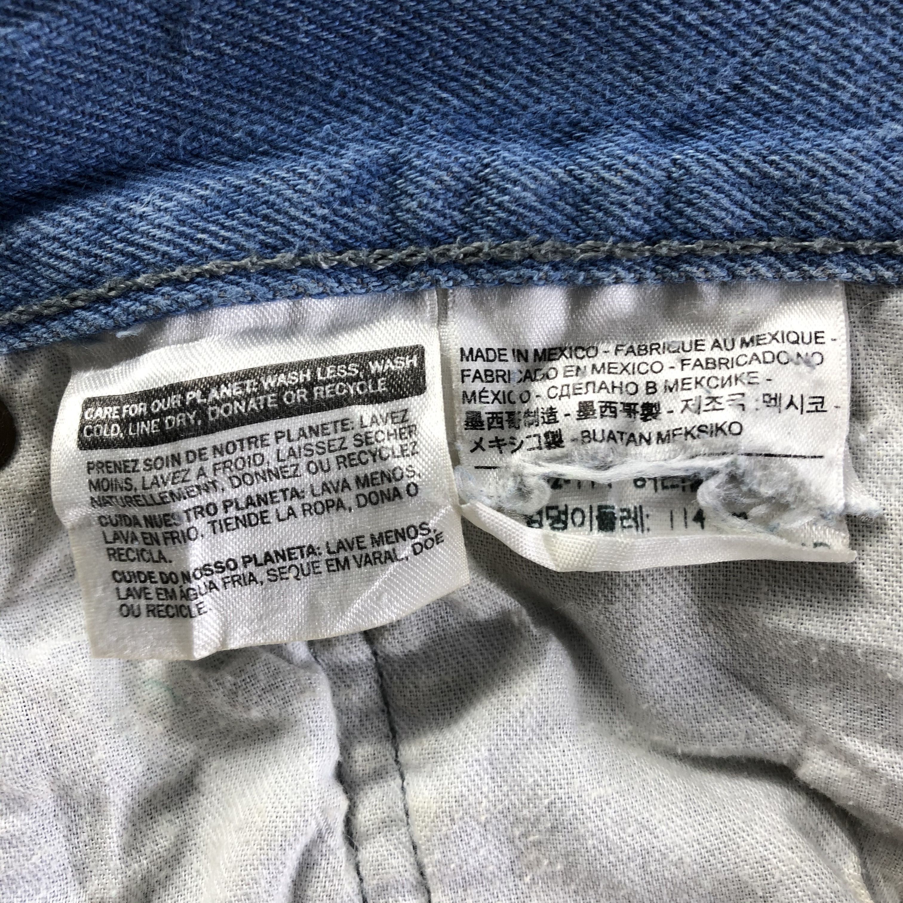 Levi's Vintage Blue Wash Levis 501 Jeans-J4400 Size US 40 / EU 56 - 9 Thumbnail