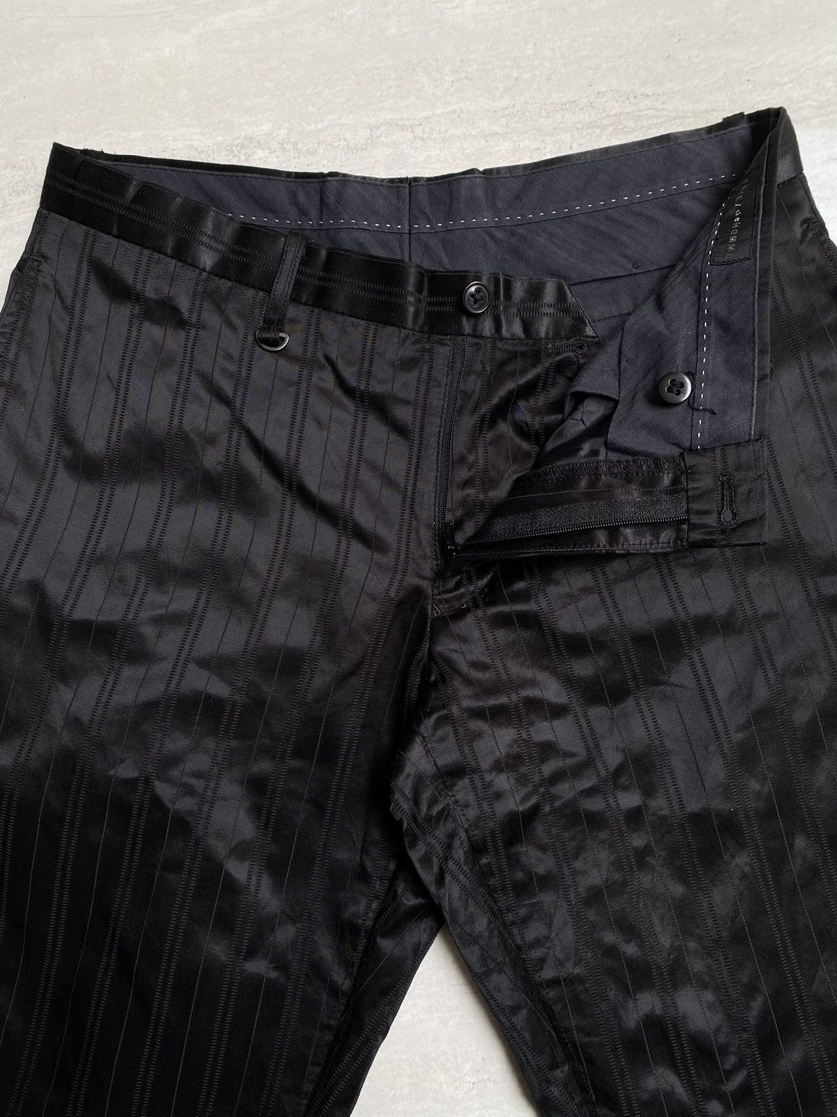 Issey Miyake TETE De HOMME Issey Miyake Flare Pants Size US 28 / EU 44 - 9 Thumbnail