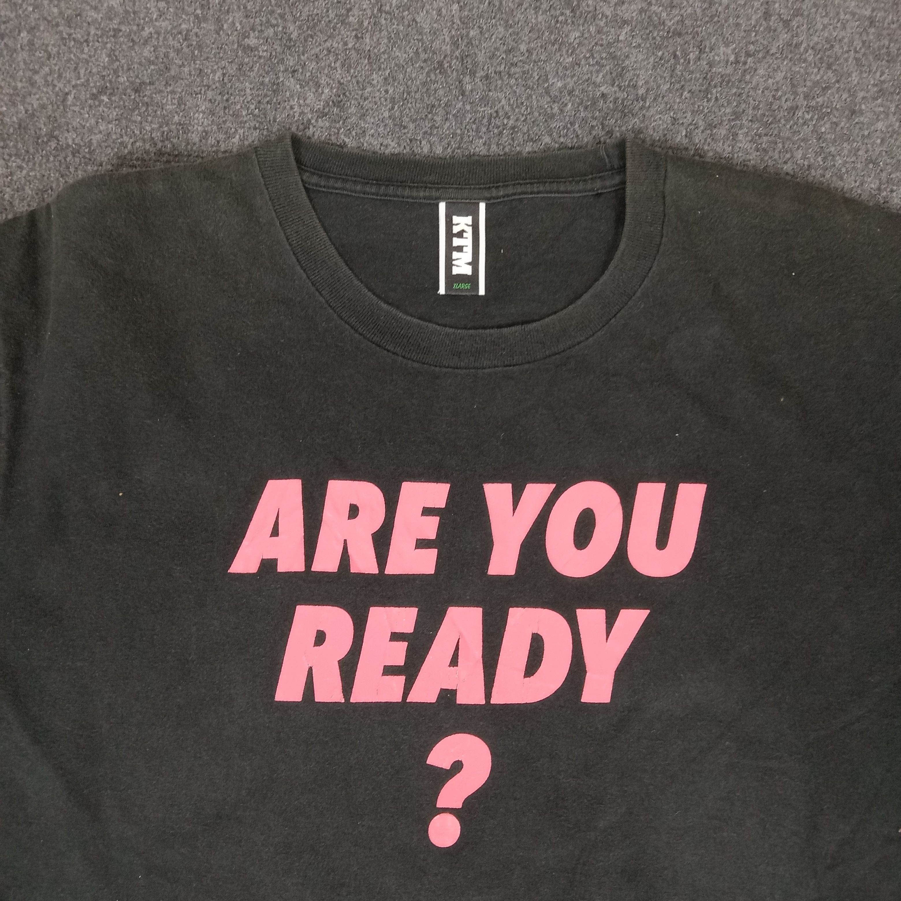 Japanese Brand × Vintage KTM Are You Ready Summer Streetwear Tshirt Size US L / EU 52-54 / 3 - 4 Thumbnail