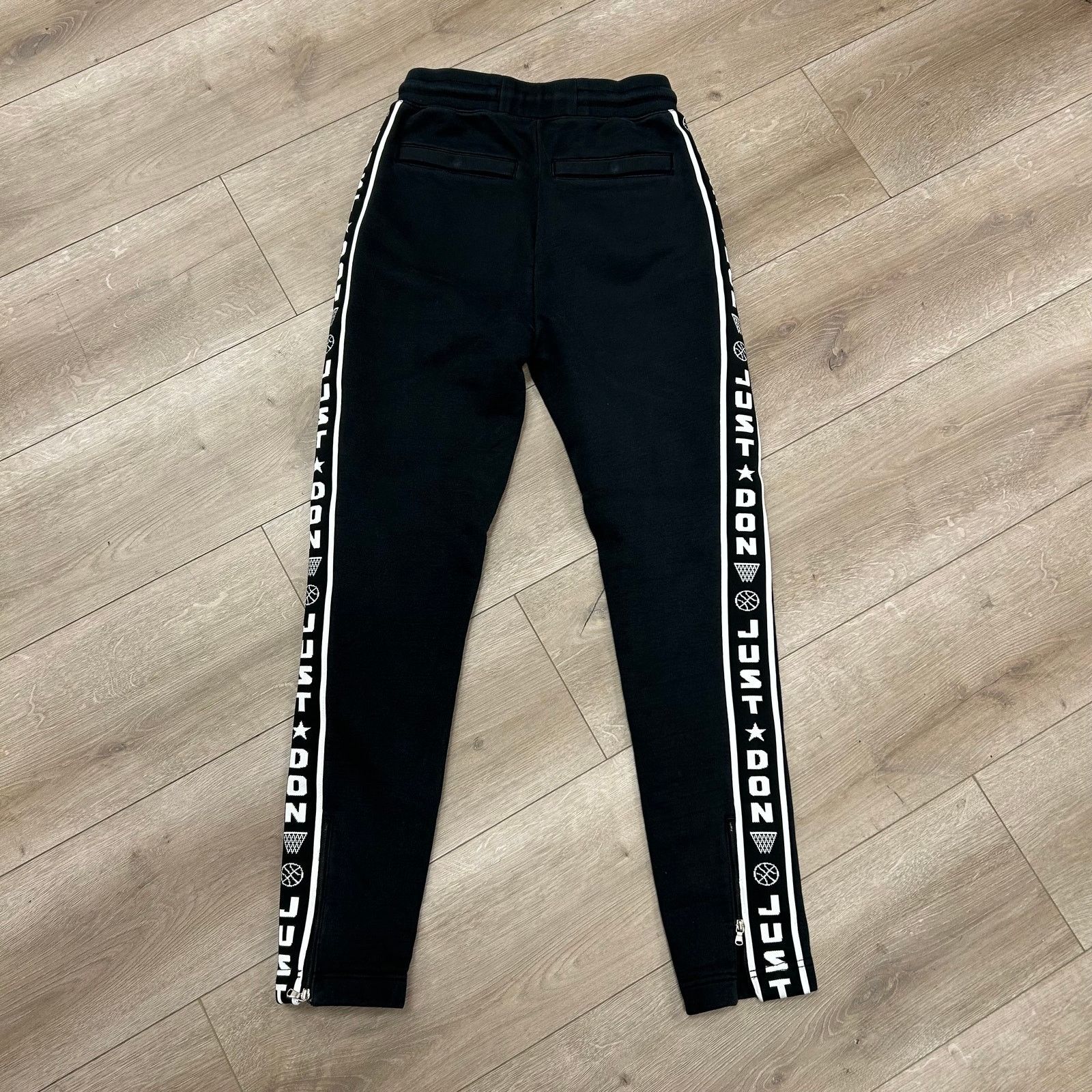 Just Don ALL CITY Just Don Logo Sweatpants BLACK Size Small S B20 Size US 30 / EU 46 - 6 Thumbnail