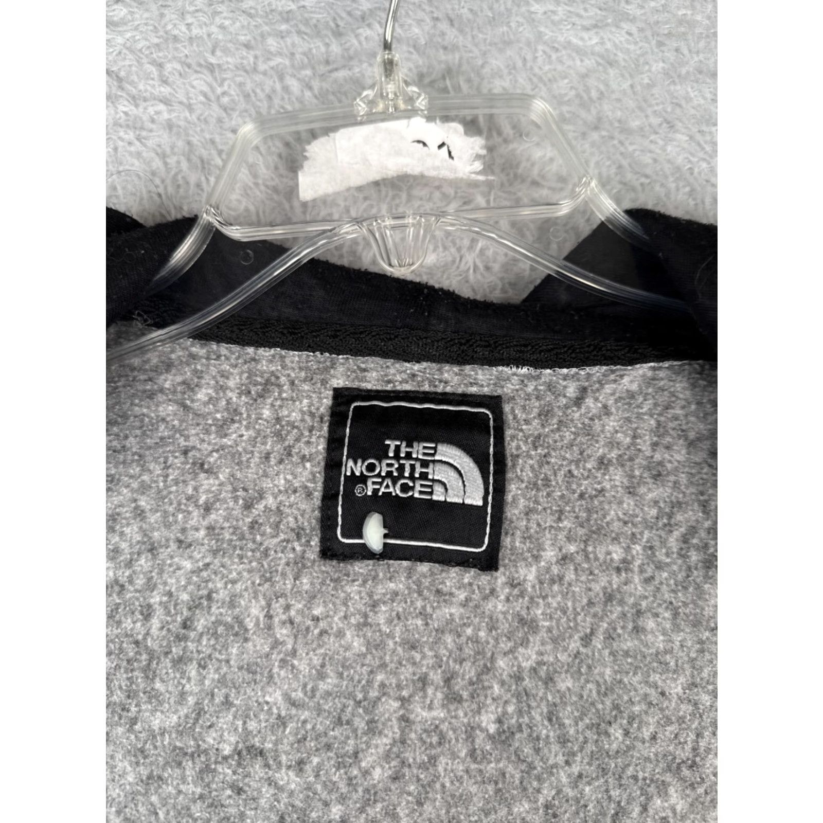 The North Face The North Face Jacket Men Gray Full Zip Hoodie Knit Shell Polyester Fleece Read Size US S / EU 44-46 / 1 - 3 Thumbnail