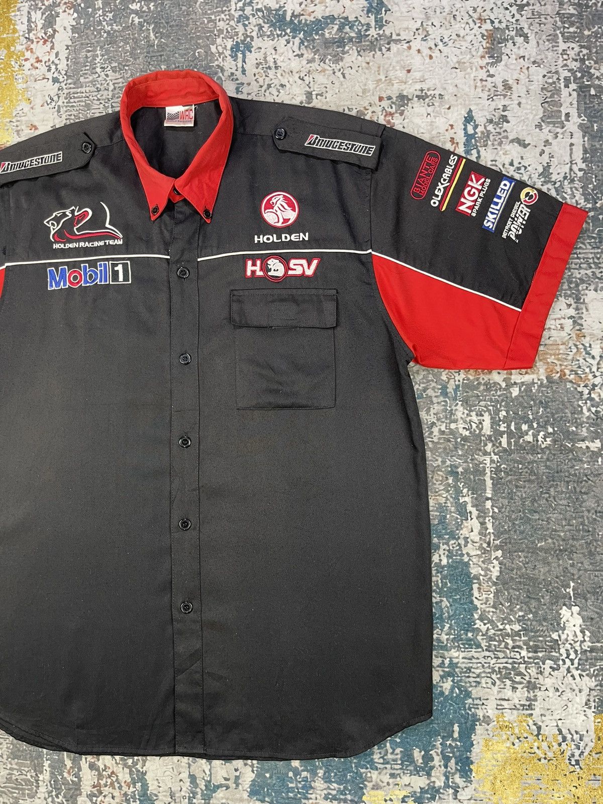 Holden Outerwear Holden Racing WRC Red Trim Sponsor Shirt Size US XL / EU 56 / 4 - 3 Thumbnail