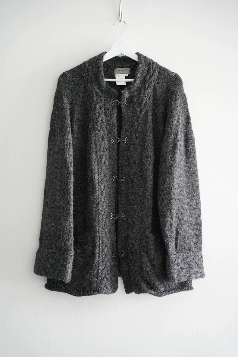 Yohji Yamamoto Yohji Yamamoto Yohji Yamamoto Alpaca Wool Knitwear Sweater Size US M / EU 48-50 / 2 - 1 Thumbnail