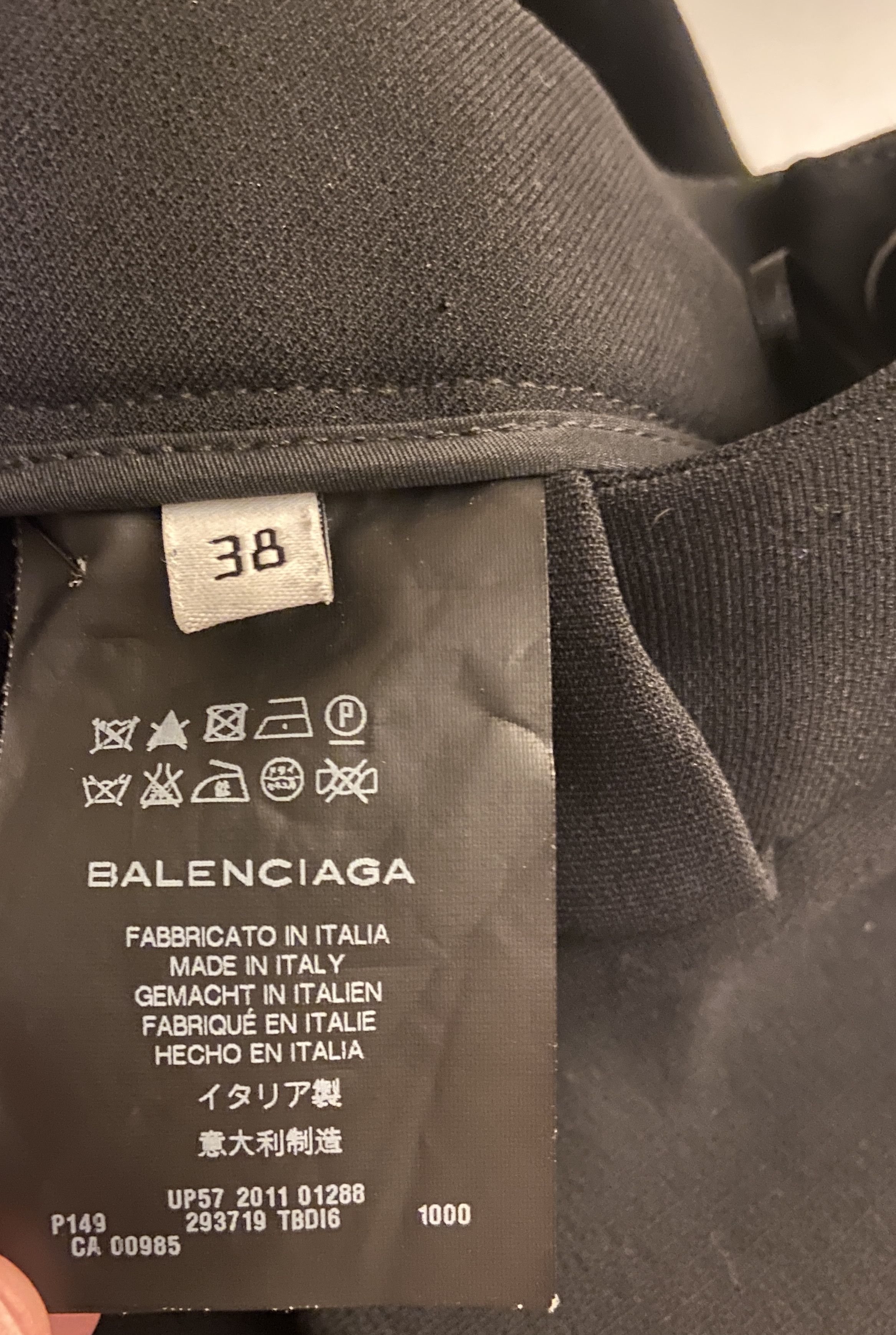 Balenciaga BALENCIAGA BY NICOLAS GHESQUIERE 2011 COLLECTION PANTS Size 27" / US 4 / IT 40 - 6 Thumbnail