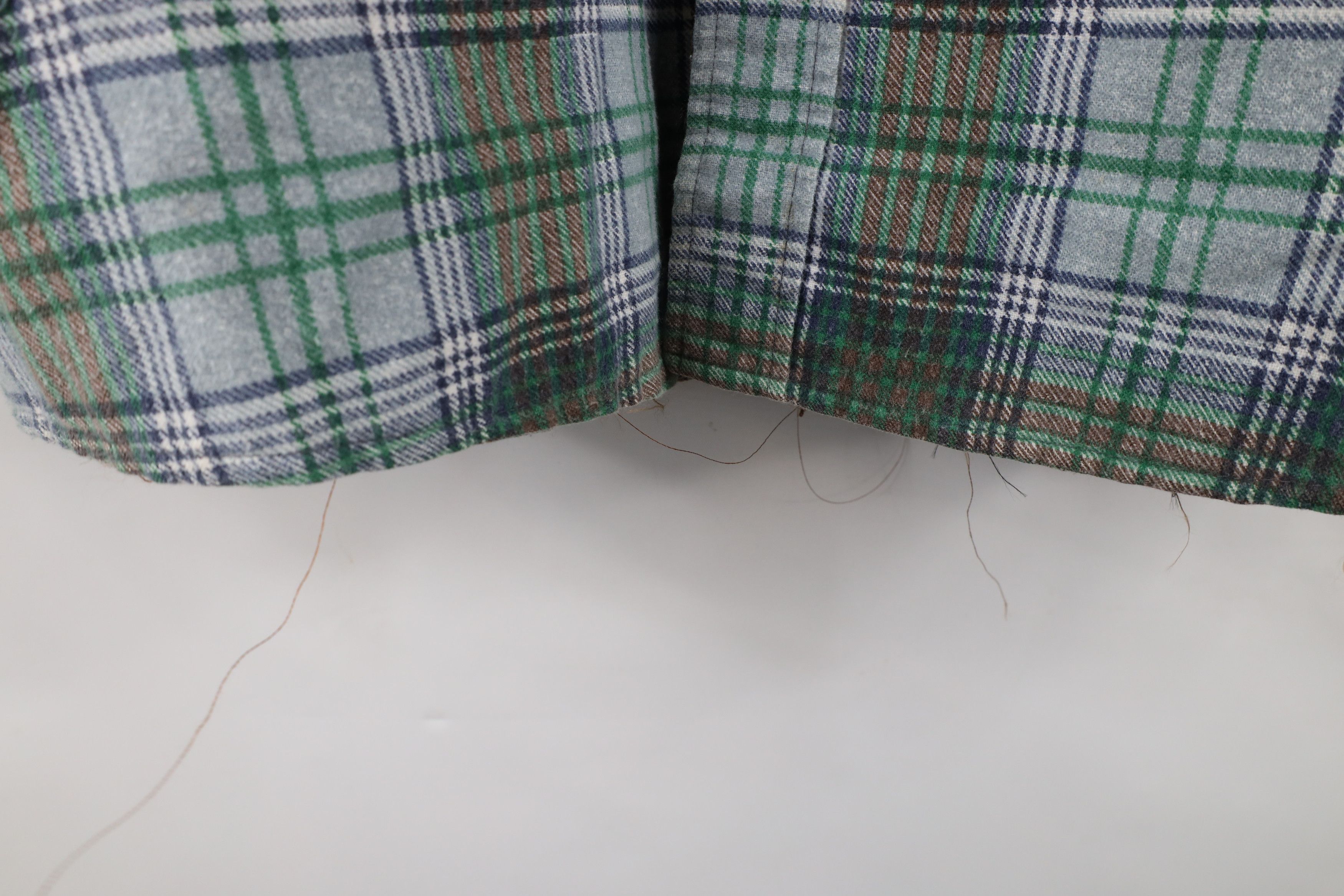 Vintage Vintage 70s Streetwear Flannel Button Shirt Jacket USA Size US XL / EU 56 / 4 - 7 Thumbnail