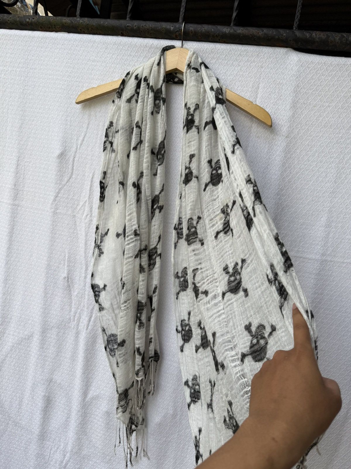If Six Was Nine Japanese Knitted Scraf Skull Ifsixwasnine Lgb Styled Size ONE SIZE - 2 Thumbnail