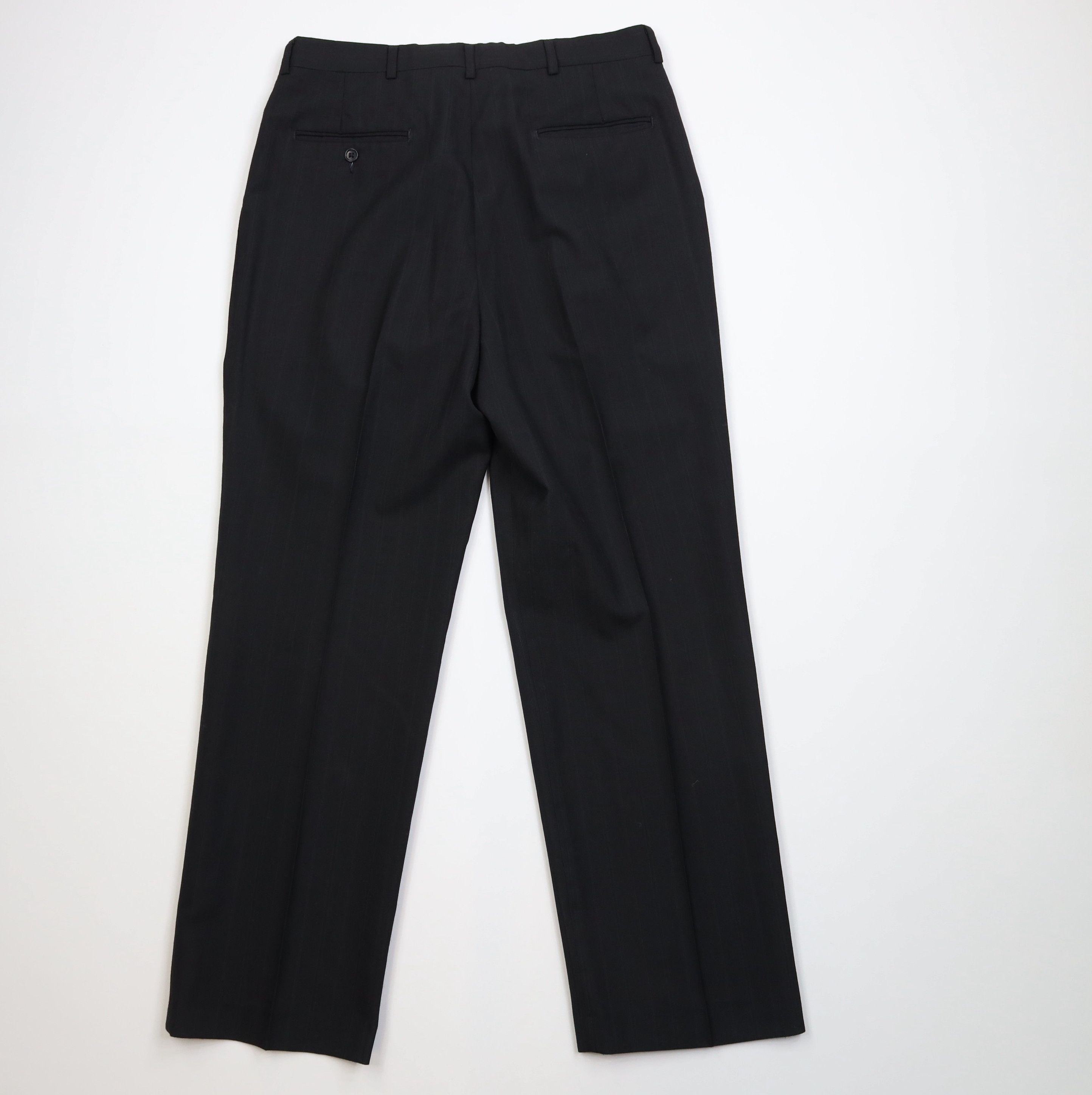 Vintage Vintage 90s Streetwear Wool Blend Striped Wide Leg Pants USA Size US 34 / EU 50 - 10 Thumbnail