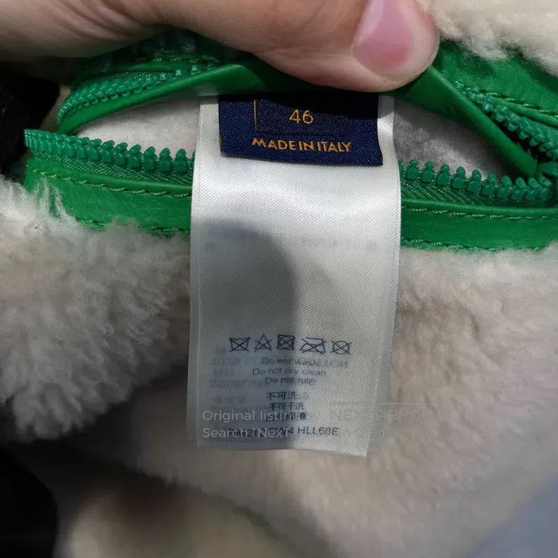 Louis Vuitton Louis Vuitton White and green color-matching fur one-piece Size US S / EU 44-46 / 1 - 4 Thumbnail