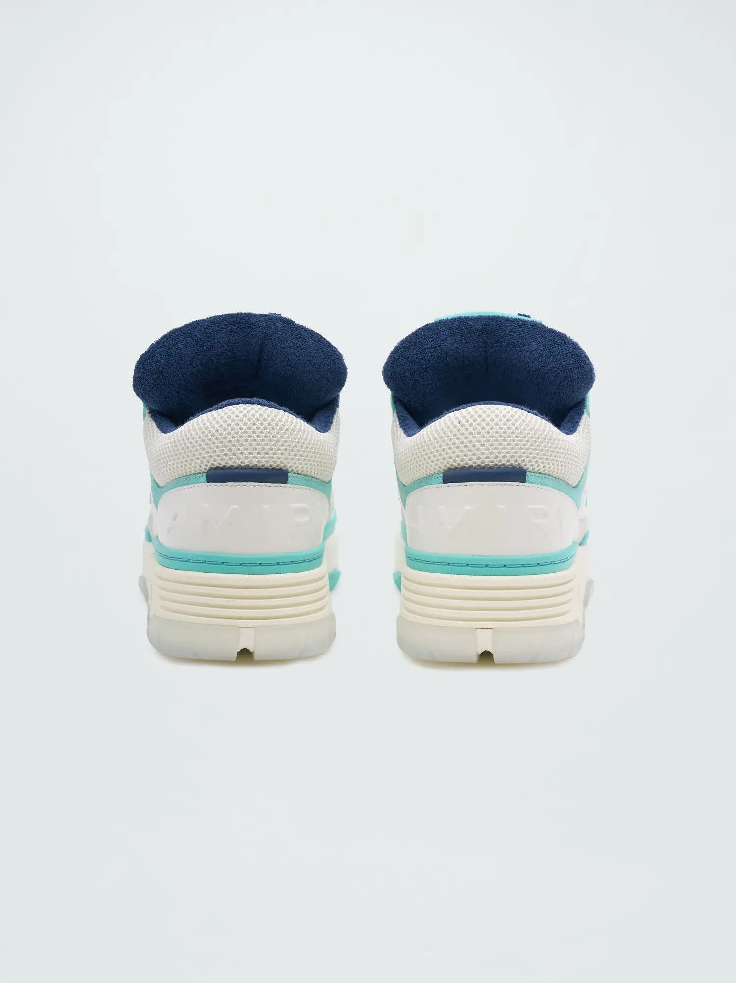 Amiri oc11z0225 MA-1 Low-Top Sneakers in Blue/White Size US 13 / EU 46 - 4 Thumbnail