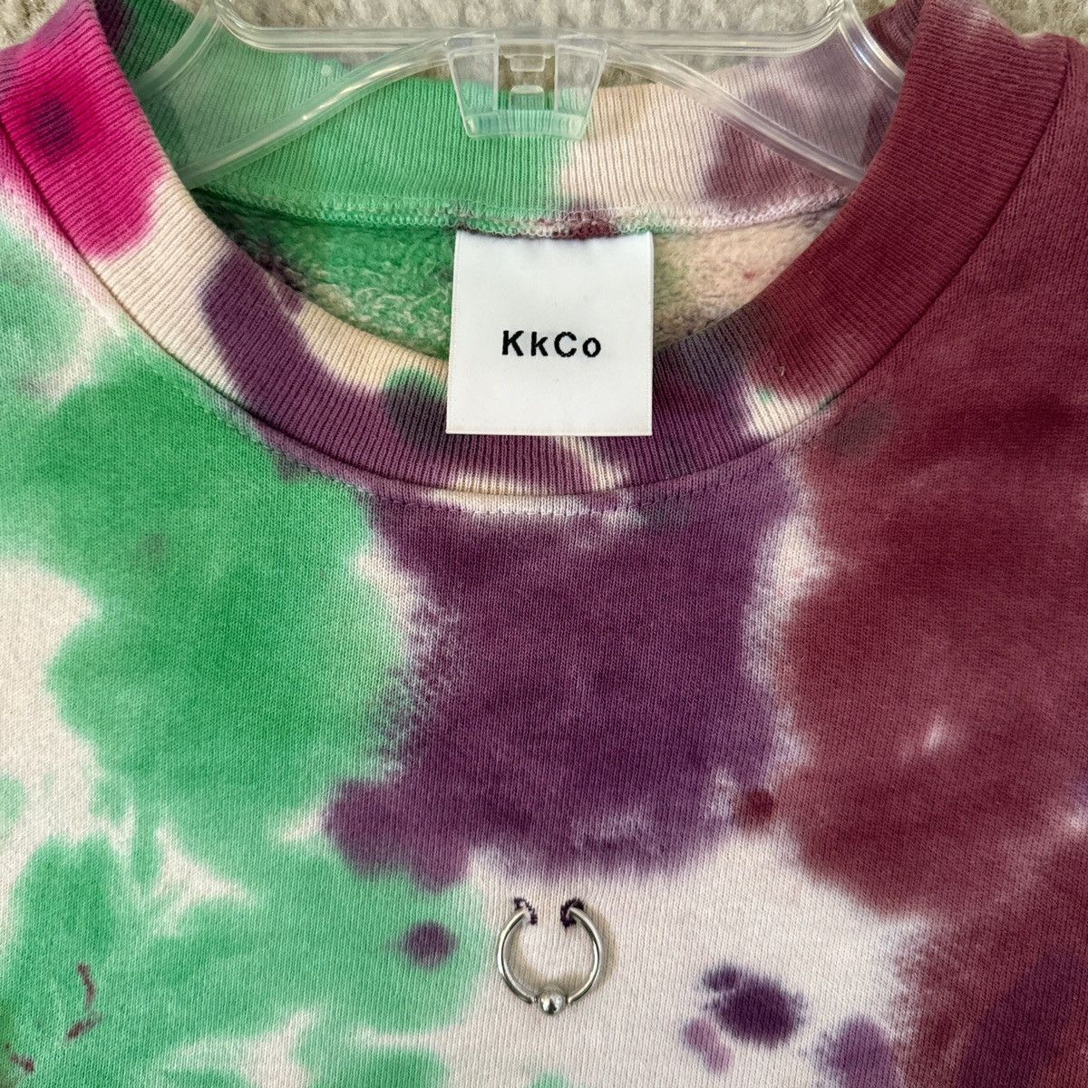 Other ККСО Pierced sweatshirt in tie dye size small Size S / US 4 / IT 40 - 2 Thumbnail