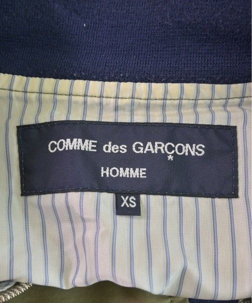Comme des Garcons Homme Jacket Blouson Cotton Nylon Zip Up Inseam Pocket Khaki Size US XS / EU 42 / 0 - 7 Thumbnail