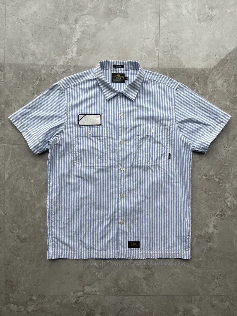 Wtaps Wtaps Striped short-sleeve shirt Size US XL / EU 56 / 4 - 1 Thumbnail