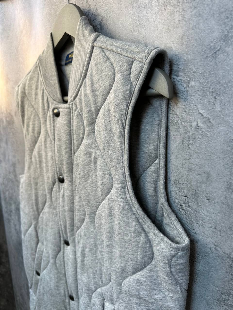 Polo Ralph Lauren Polo Ralph Lauren Quilted Full Zip Vest Gray Old Money Size US S / EU 44-46 / 1 - 5 Thumbnail
