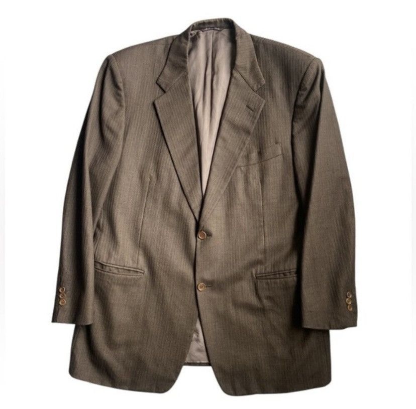 Canali × Loro Piana VINTAGE 90s CANALI LORO PIANA Men Blazer 110’s 56R Size 50R - 1 Thumbnail