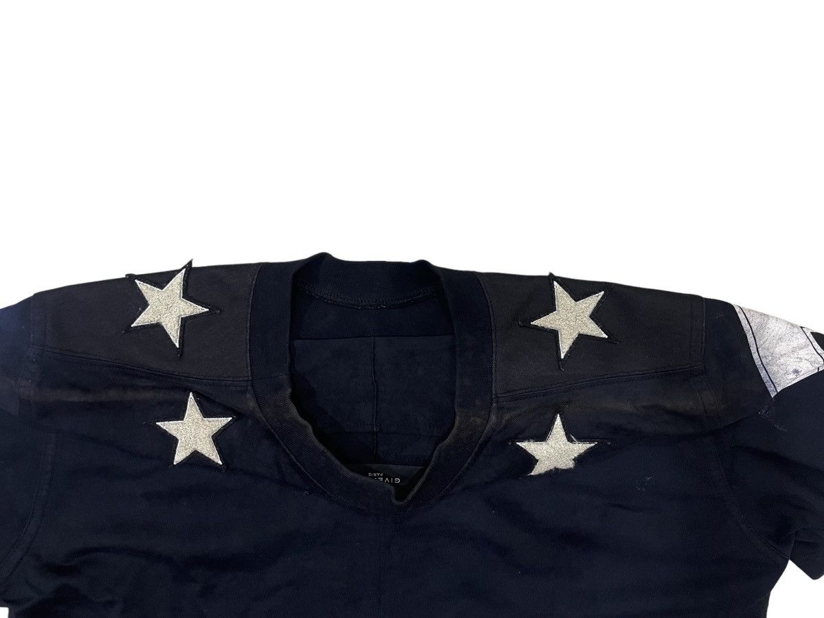 Designer × Givenchy Givenchy star 74 logos black tee Size XS / US 0-2 / IT 36-38 - 9 Thumbnail