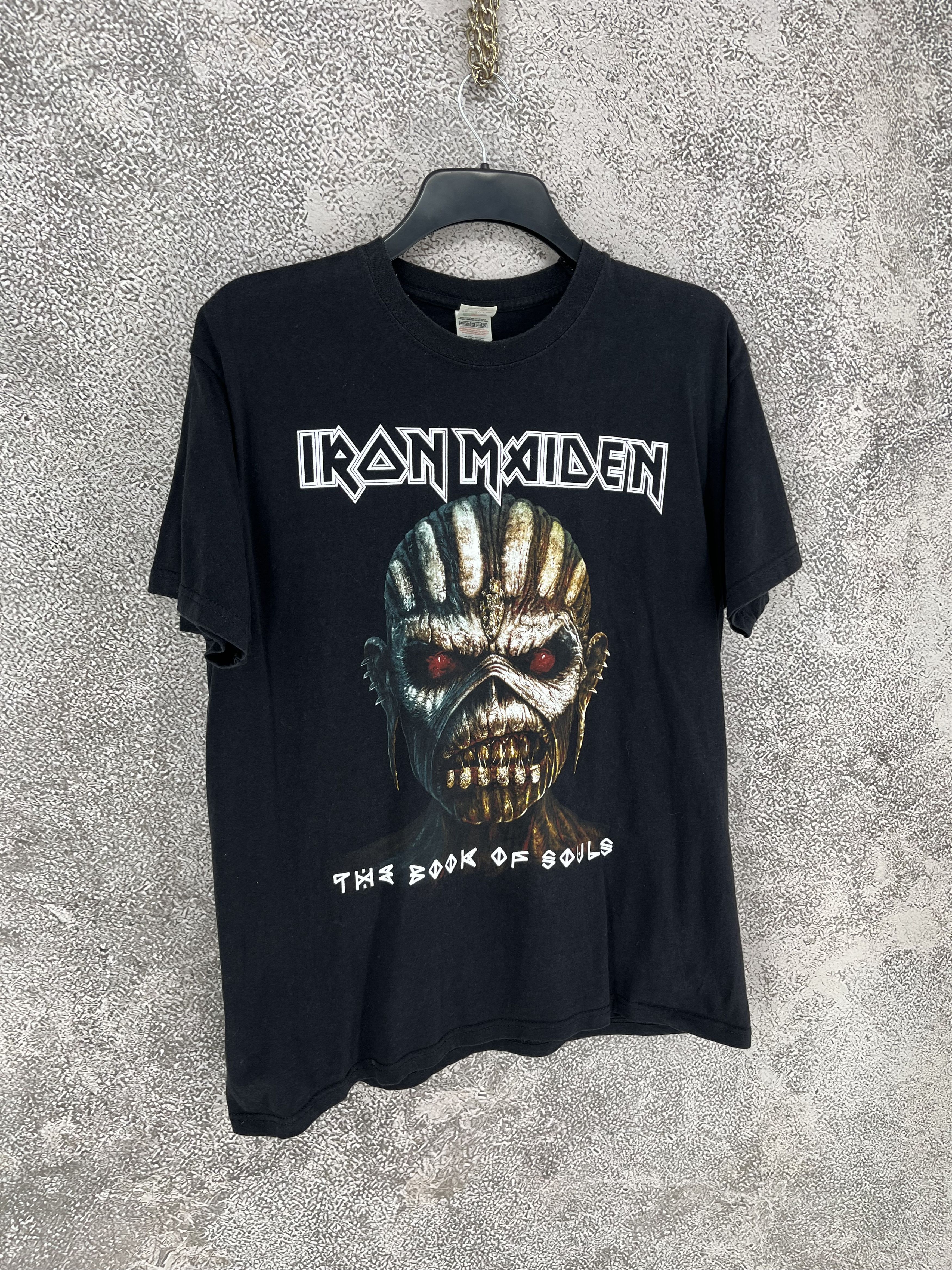 Iron Maiden Vintage Iron Maiden “the book of soul” rock band tee 2017 Size US XL / EU 56 / 4 - 2 Thumbnail