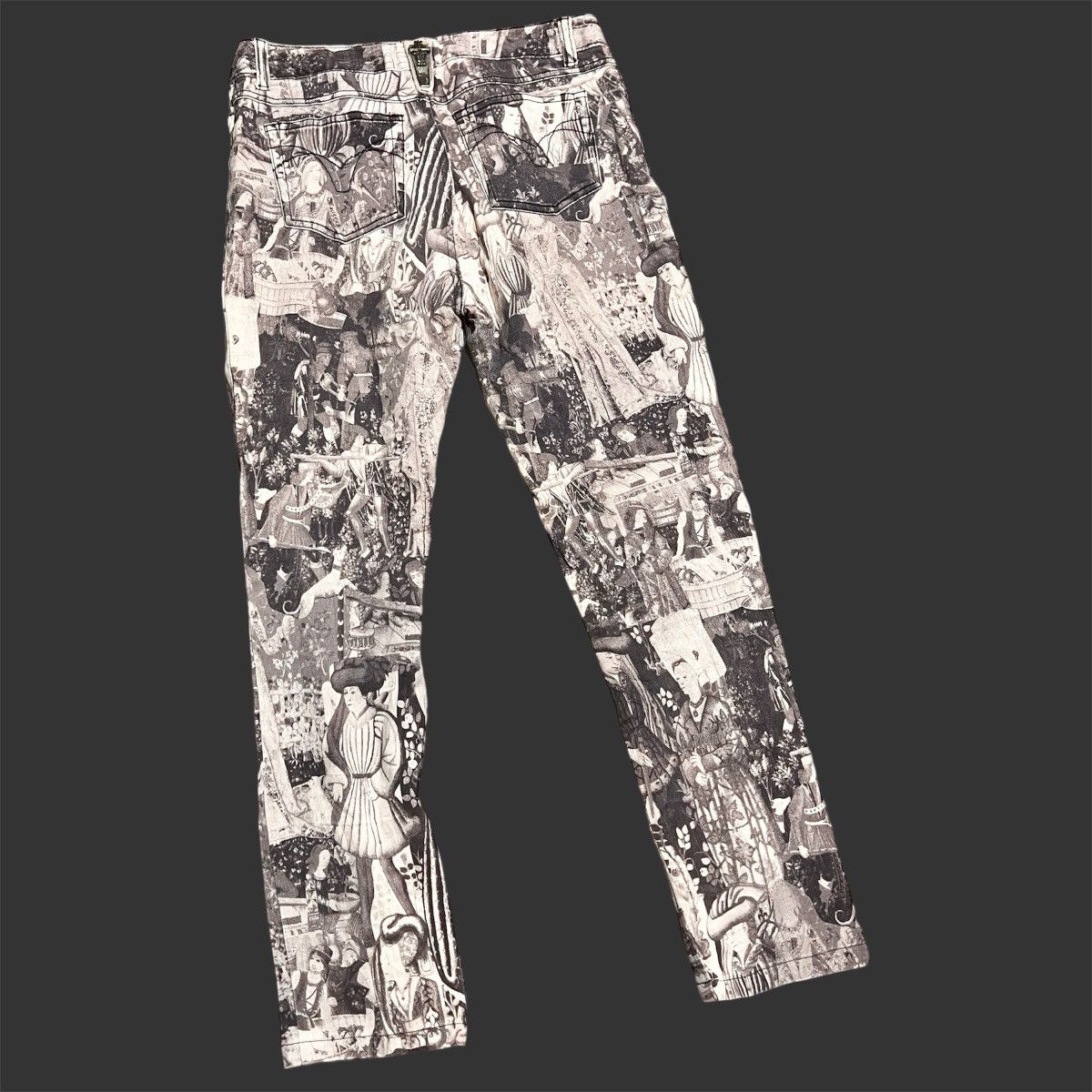 Seditionaries Punk Denim Art Inspired Design Size US 30 / EU 46 - 3 Thumbnail
