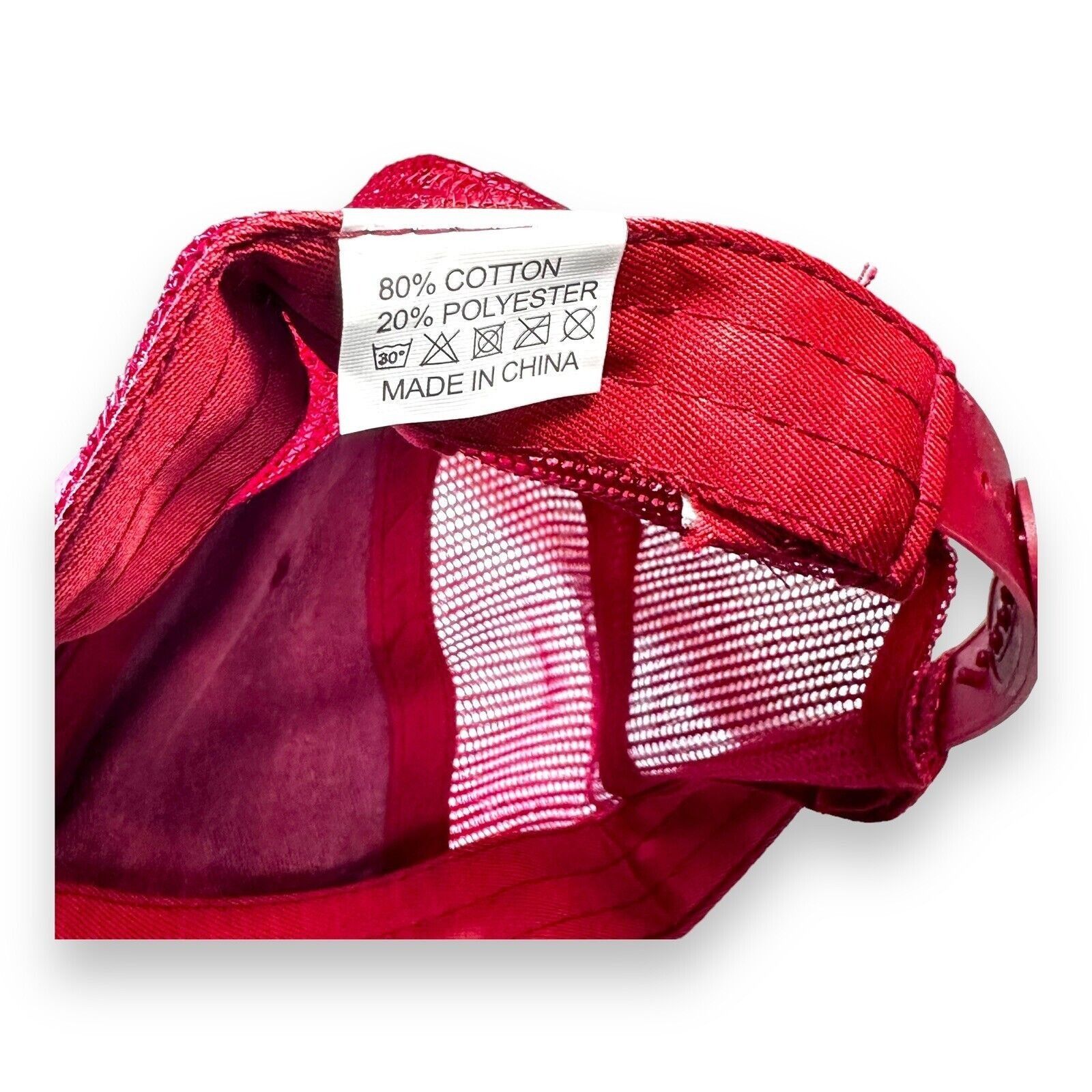 Other Unisex Baseball Cap Sh*t Show Supervisor Red Distressed Truc Size ONE SIZE - 4 Thumbnail