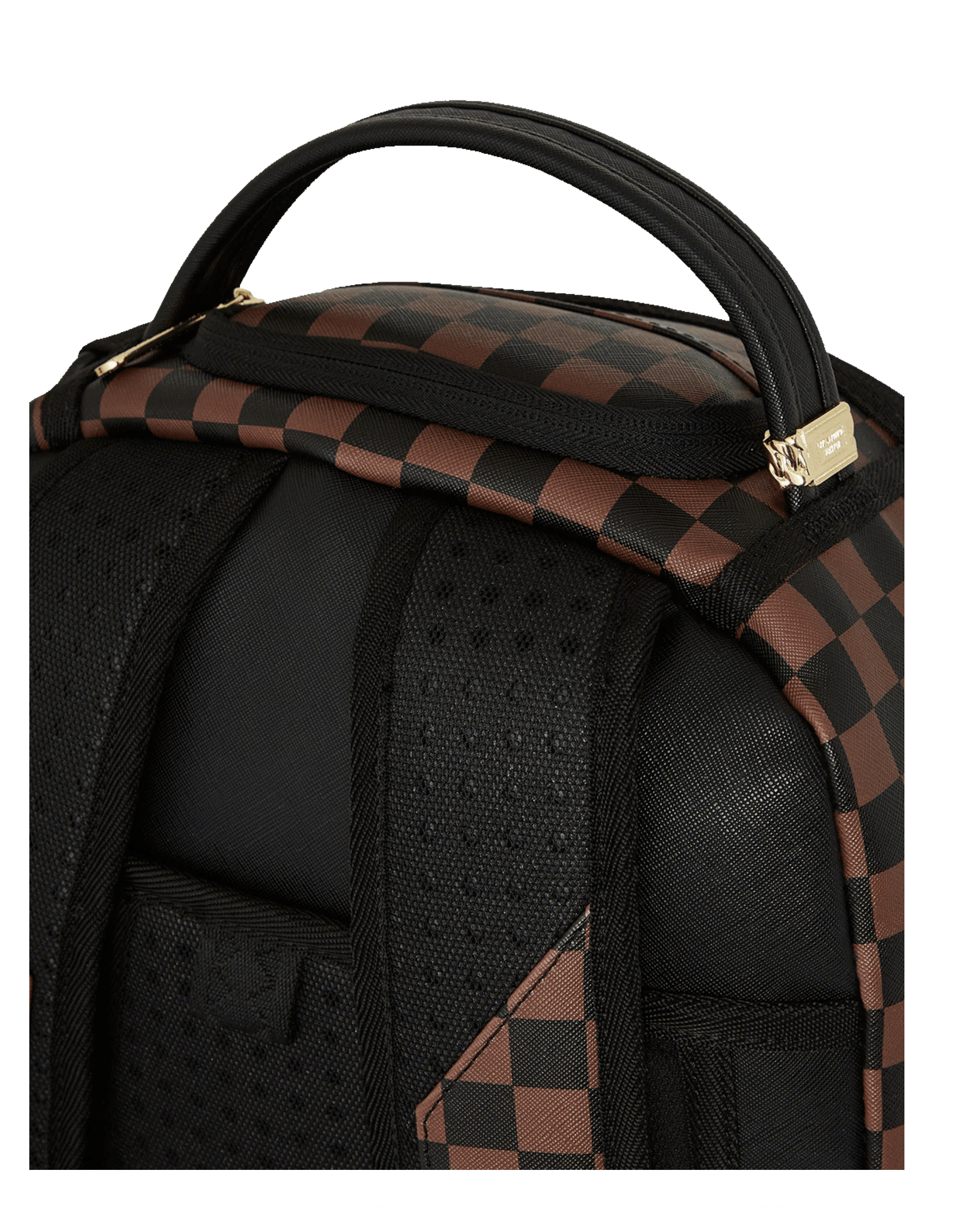 Sprayground Sprayground Richie Rich Paint The Shark Gold Backpack Size ONE SIZE - 6 Thumbnail