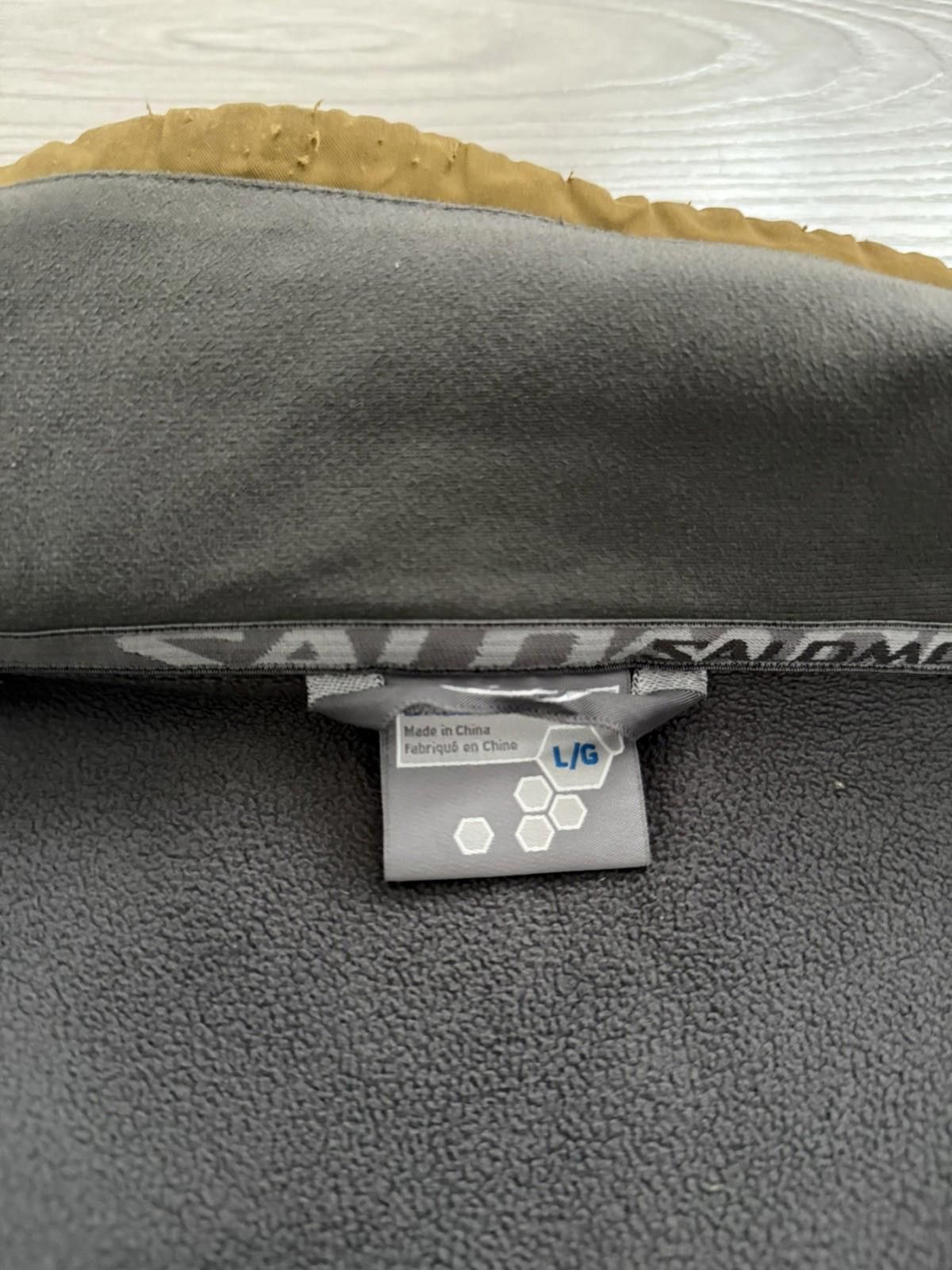 Salomon Salomon 00s Technical Waterproof Panelled Fleece Line Jacket Size US L / EU 52-54 / 3 - 9 Thumbnail