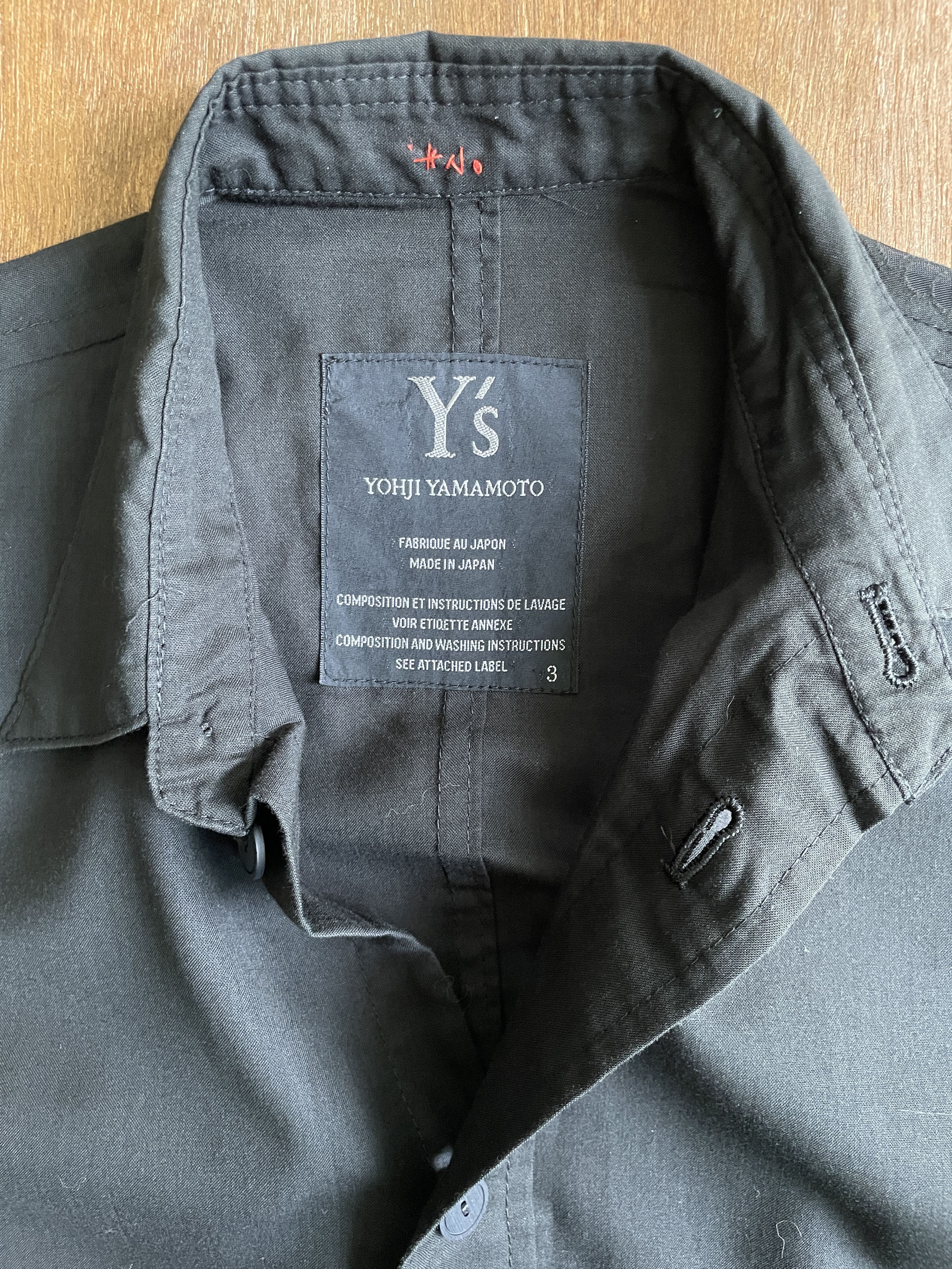 Y's for Men Y's for men Yohji Yamamoto Long Over Shirt Size US XS / EU 42 / 0 - 5 Thumbnail