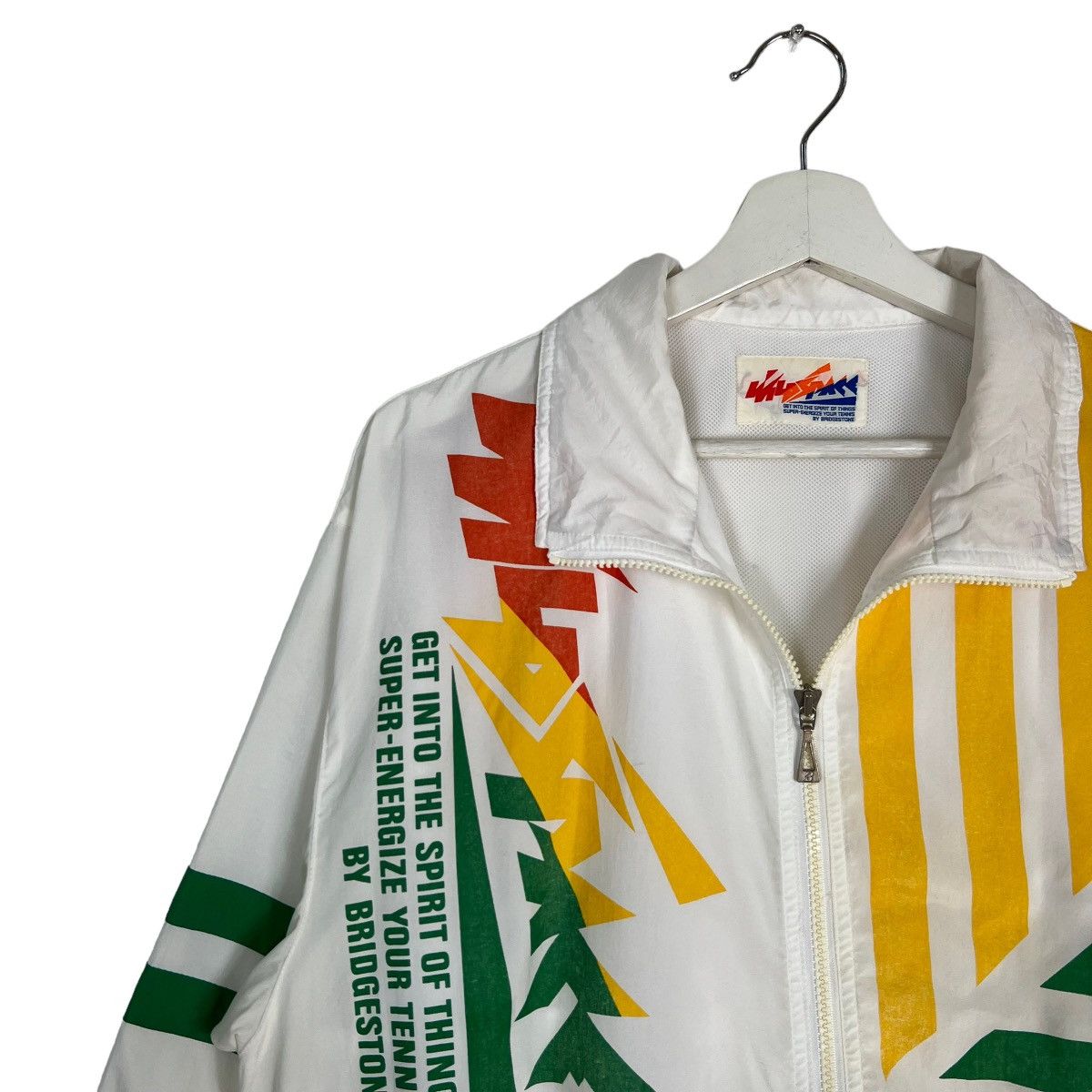 Japanese Brand 🔥 VINTAGE BRIDGESTONE TRAINER JACKET Size US M / EU 48-50 / 2 - 6 Thumbnail