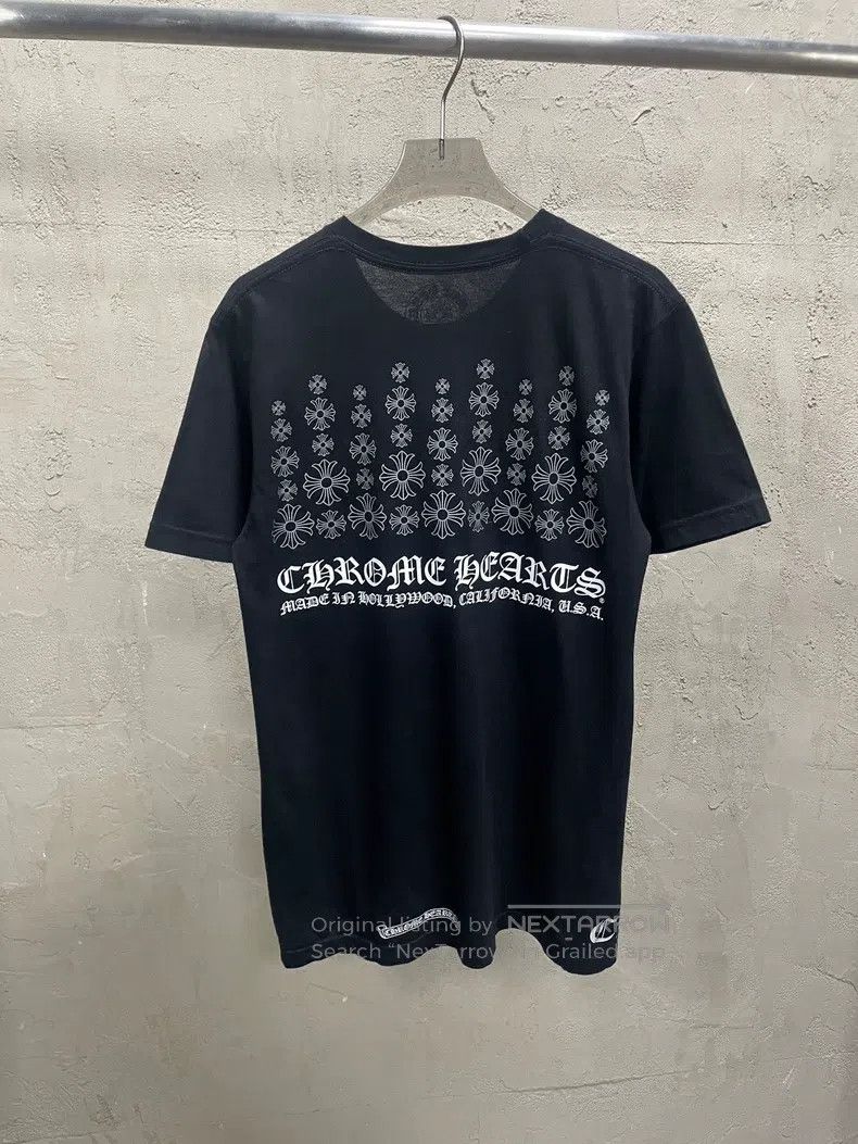 Chrome Hearts CHROME HEARTS Size S Sanskrit short sleeves with black cros Size US S / EU 44-46 / 1 - 2 Thumbnail