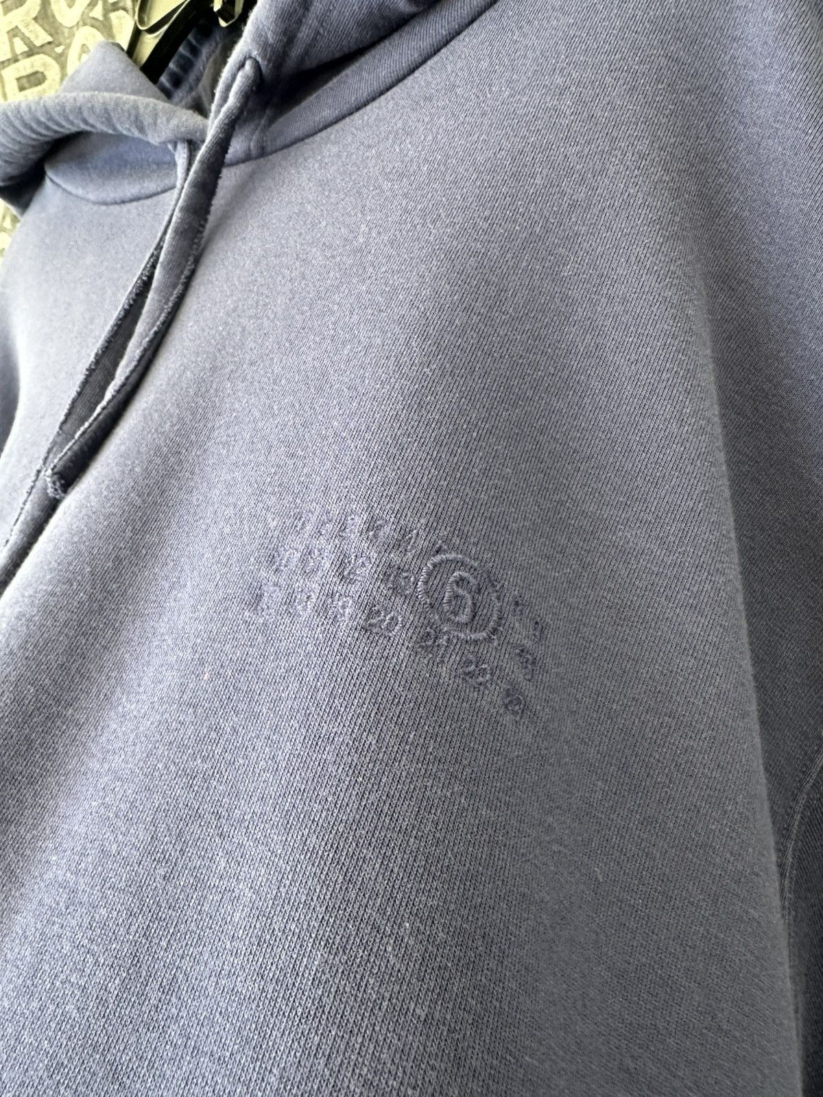 MM6 MAISON MARGIELA MM6 OVERSIZED NUMBER LOGO HOODIE Size US S / EU 44-46 / 1 - 4 Thumbnail