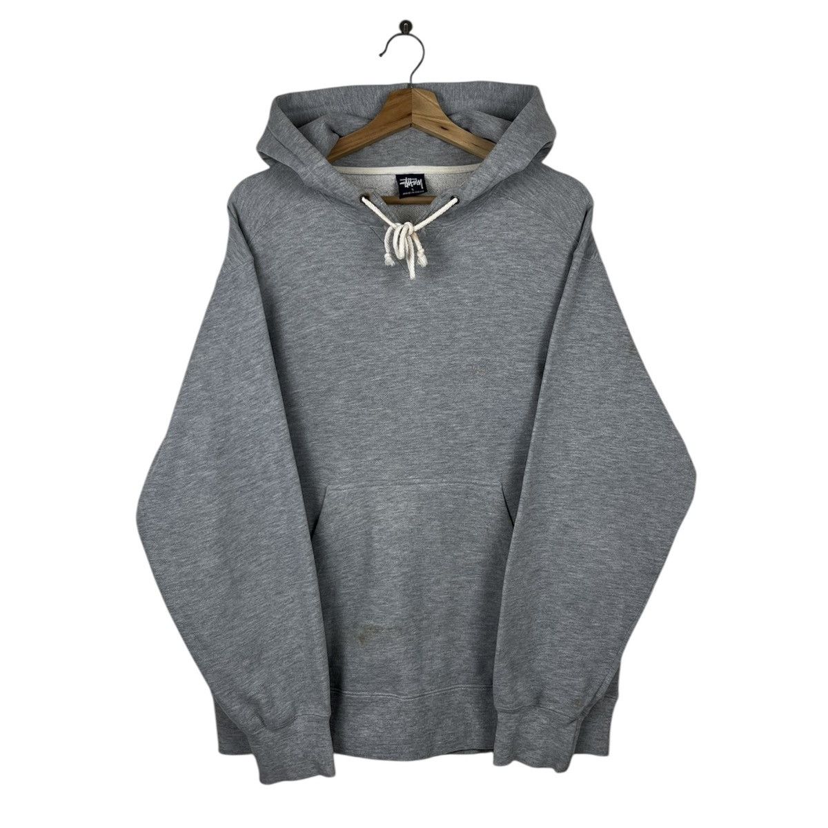 Stussy × Vintage Vintage Stussy Embroidered Signature Hoodie Size US M / EU 48-50 / 2 - 1 Thumbnail