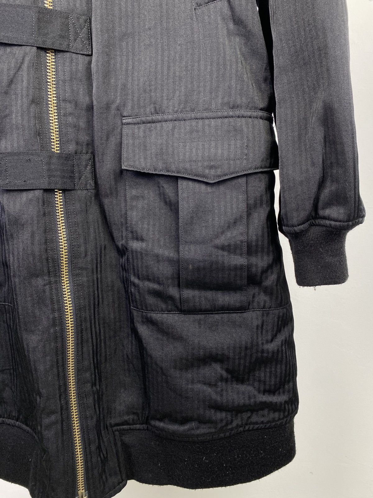 Japanese Brand 1990’s Keita Maruyama Snorkel Hoodie Quilted Bomber Parka Size US M / EU 48-50 / 2 - 5 Thumbnail