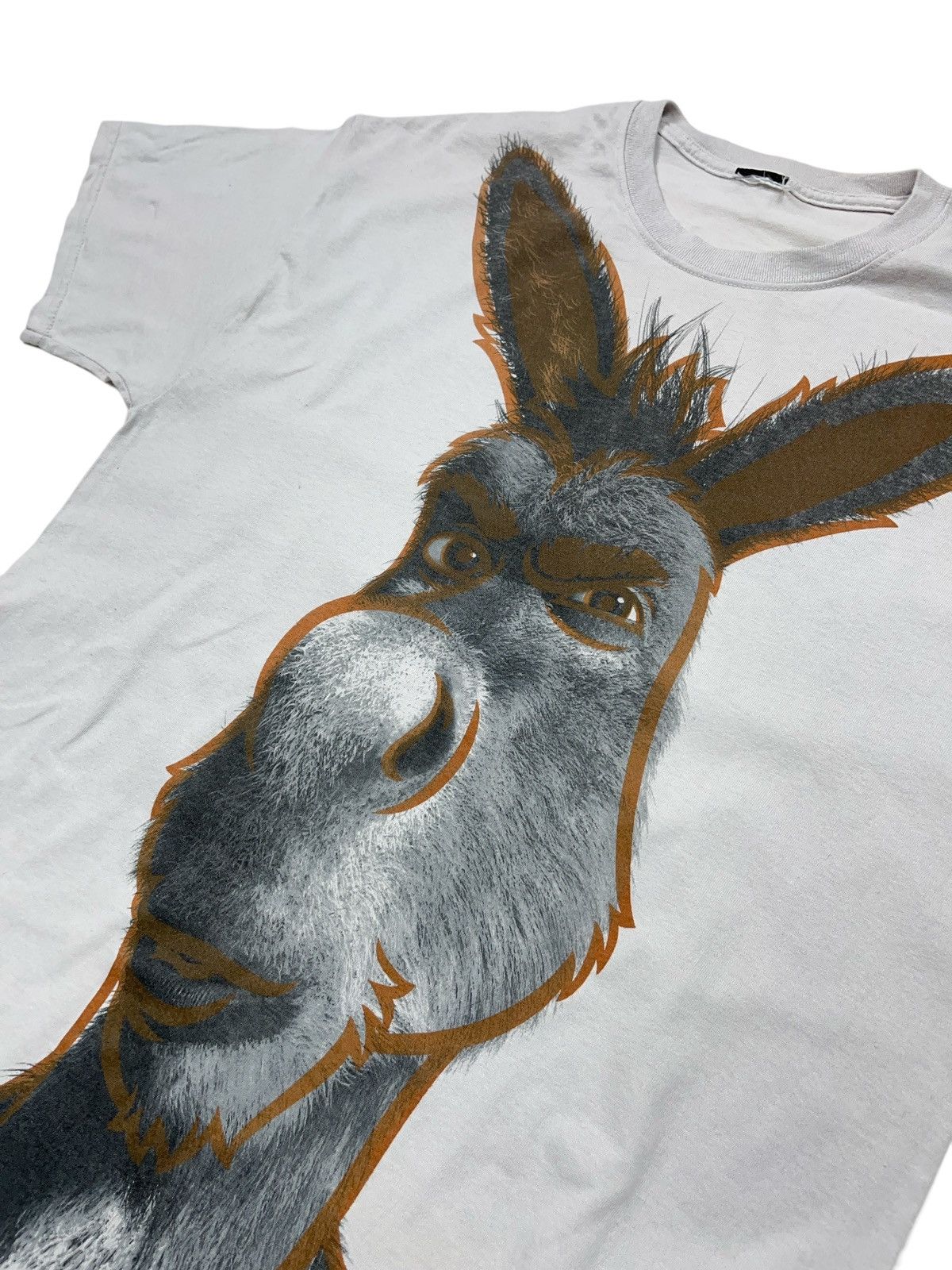 Cartoon Network Vintage 2003 Shrek 4D Donkey T-shirt Universal Studios Size US XL / EU 56 / 4 - 4 Thumbnail