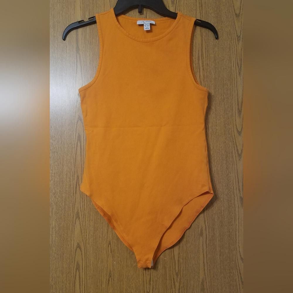 Topshop Topshop Orange Bodysuit Size 8-10 Size M / US 6-8 / IT 42-44 - 1 Thumbnail