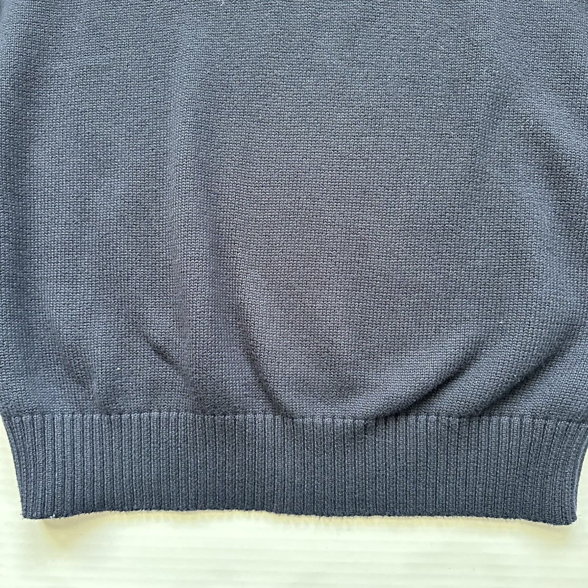 Polo Ralph Lauren Polo Ralph Lauren Navy Red Pullover Sweater Large Vintage Size US L / EU 52-54 / 3 - 7 Thumbnail