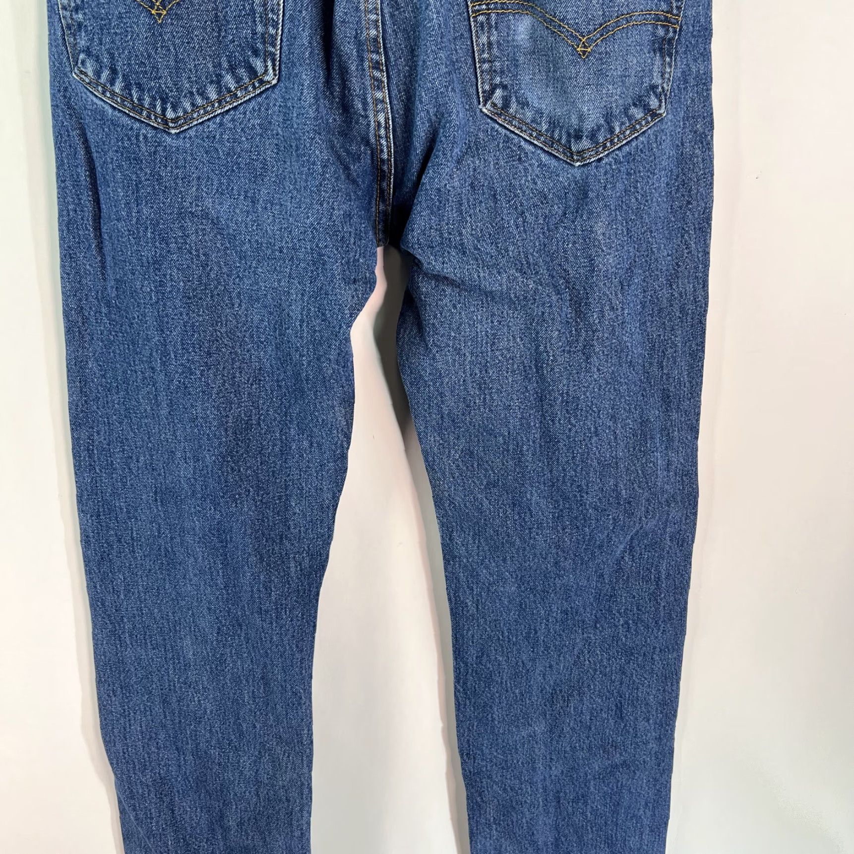 Levi's VINTAGE Levi's 505 Jeans Men's Mid Rise Straight Leg Blue Denim Size 36x34 Casual Size US 36 / EU 52 - 7 Thumbnail