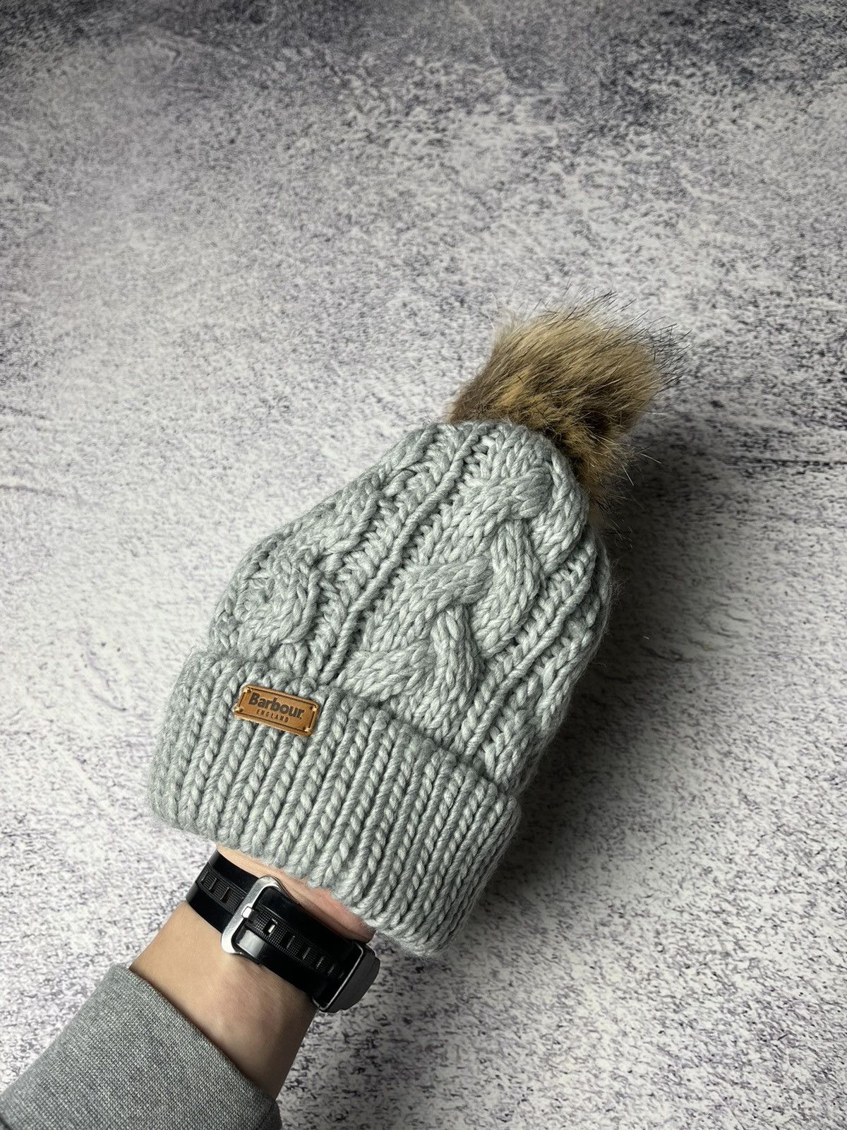Barbour New Barbour knitted hat Size ONE SIZE - 11 Thumbnail