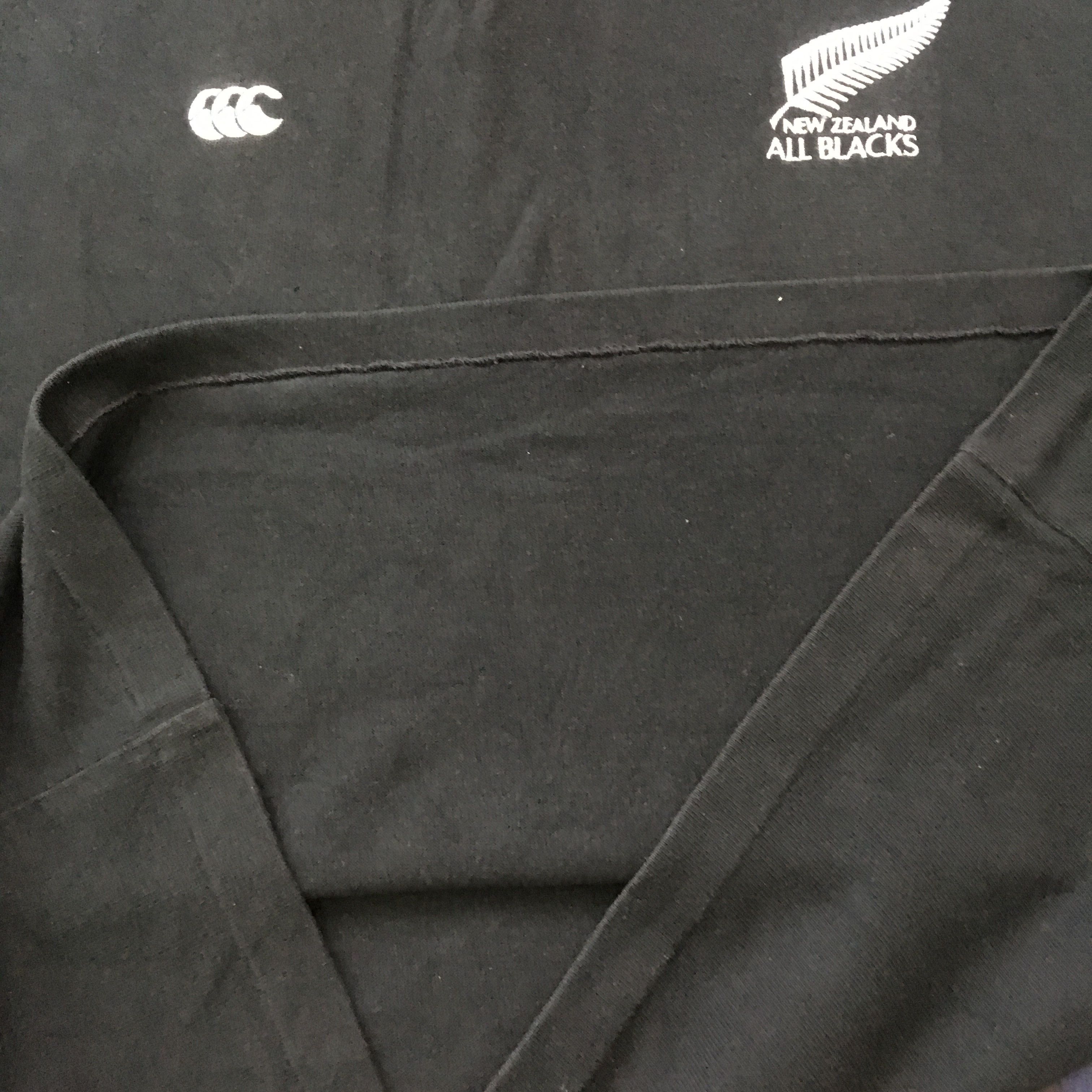 Canterbury of New Zealand Vintage 90's Canterbury Of New Zealand All Black Polo Shirt Size US M / EU 48-50 / 2 - 13 Thumbnail