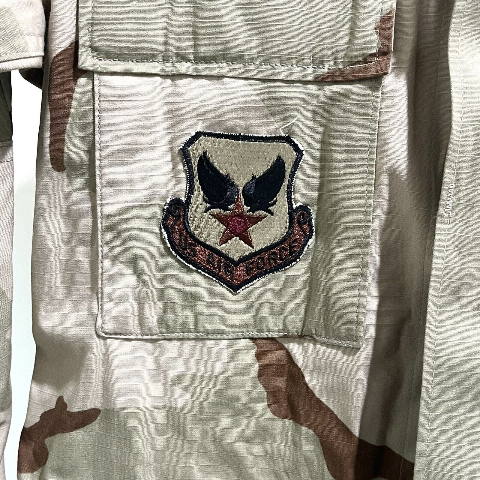 American Apparel 1999 US Air Force Major Desert Camo Uniform Coat Medium Reg Size US M / EU 48-50 / 2 - 5 Thumbnail