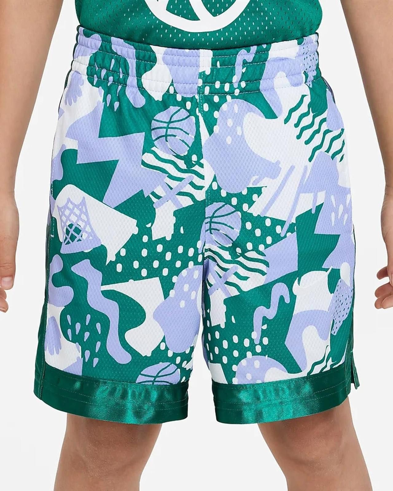 Nike Nike Big Boys Sz XL DriFit Elite Hoop Shorts Dazzle Grail Size US 26 / EU 42 - 1 Thumbnail