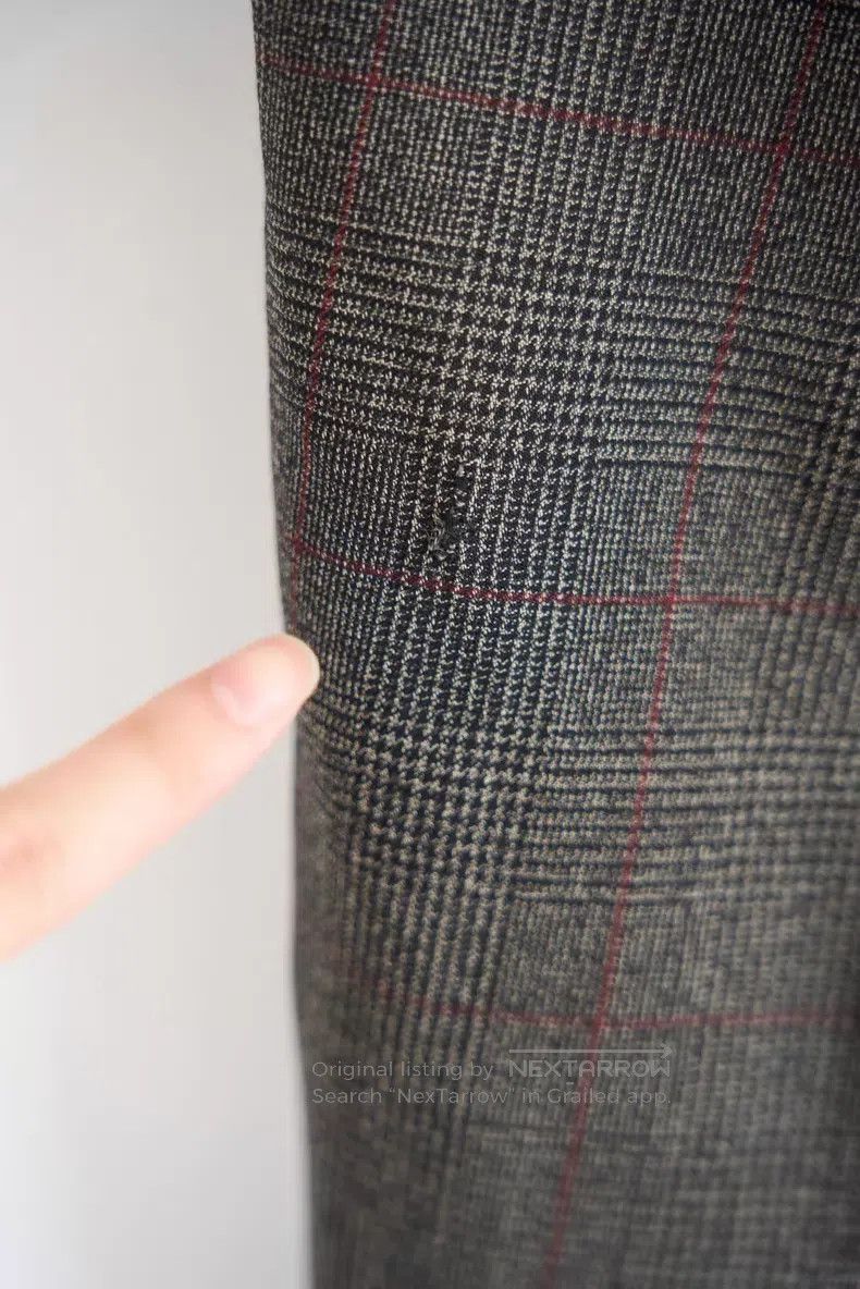 Yohji Yamamoto Yohji Yamamoto size 3 00s Prince of Wales Pants Size US 30 / EU 46 - 4 Thumbnail