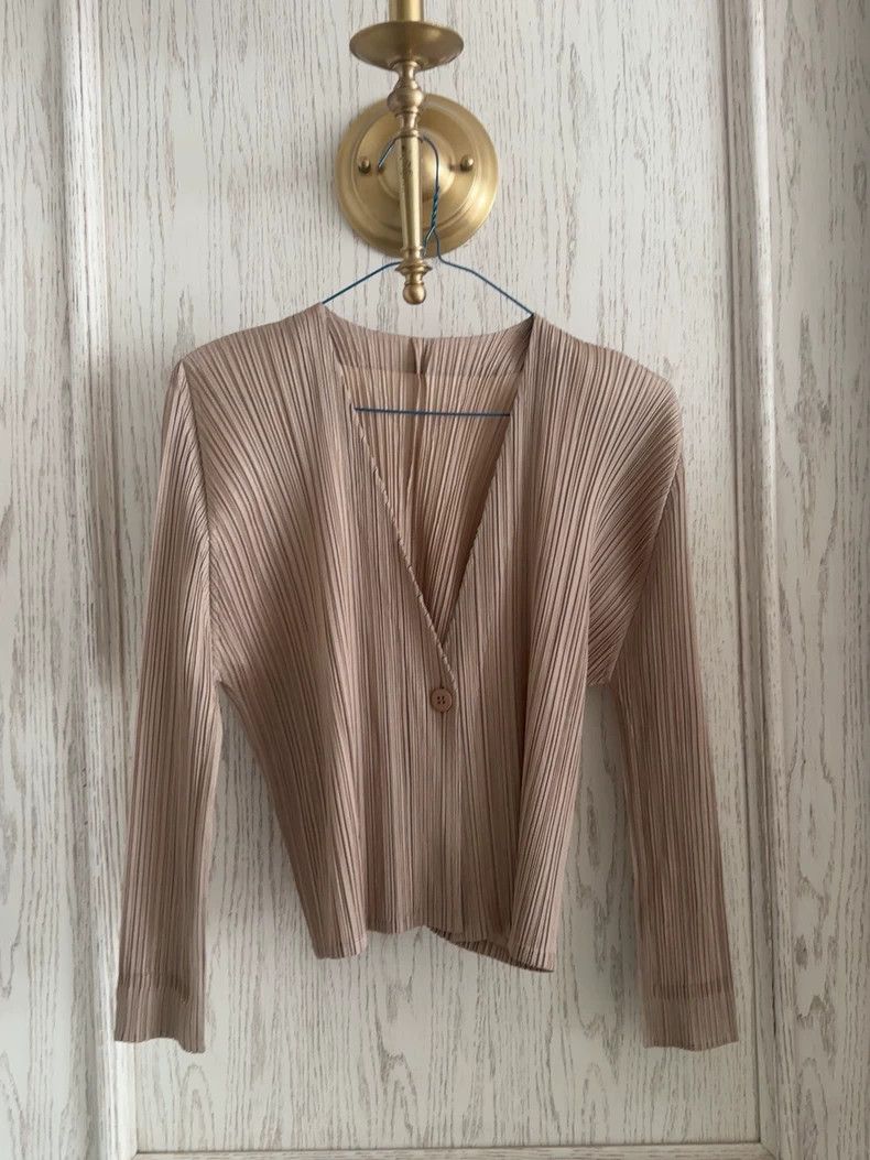 Issey Miyake issey miyake size:3 A button-down cardigan Size XXS / US 00 / IT 34 - 1 Thumbnail