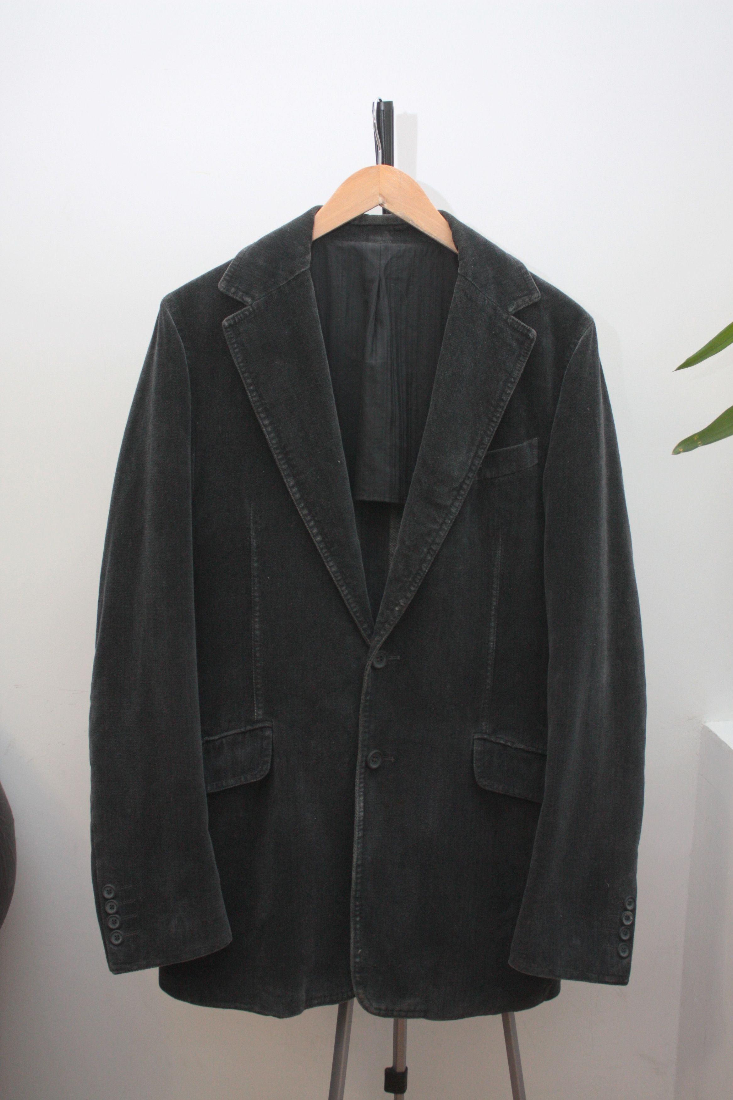 Dolce & Gabbana Dolce & Gabbana Velvet Blazer Men's 48 Made In Italy Size 48R - 1 Thumbnail