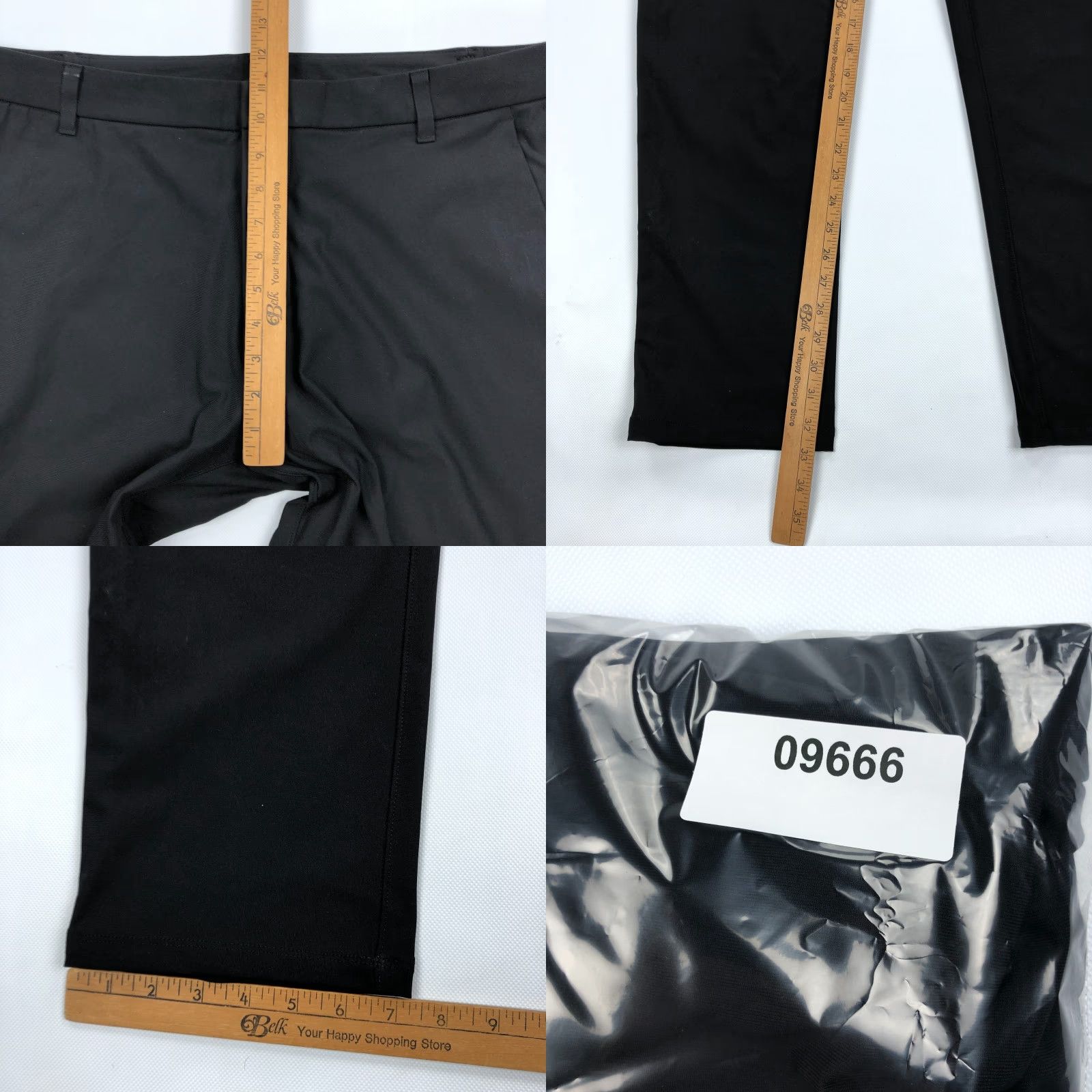 Lululemon Lululemon Commission Pants Mens 36x33 Black Chino Casual 5-Pocket Design Logo Stretch Modern City Mens Size US 36 / EU 52 - 8 Thumbnail