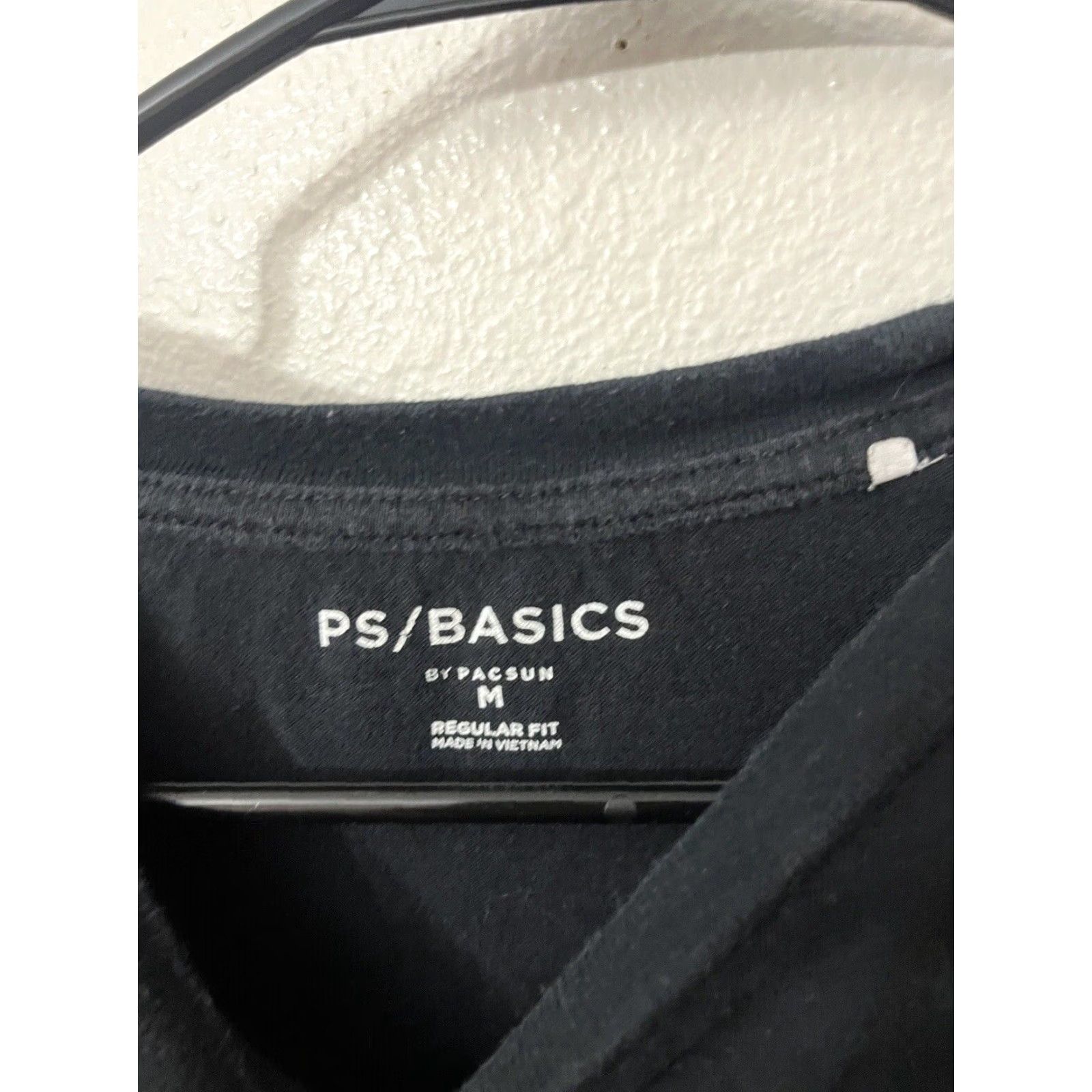 Pacsun PacSun Long Sleeve T Shirt Mens Medium Black Size US M / EU 48-50 / 2 - 2 Thumbnail
