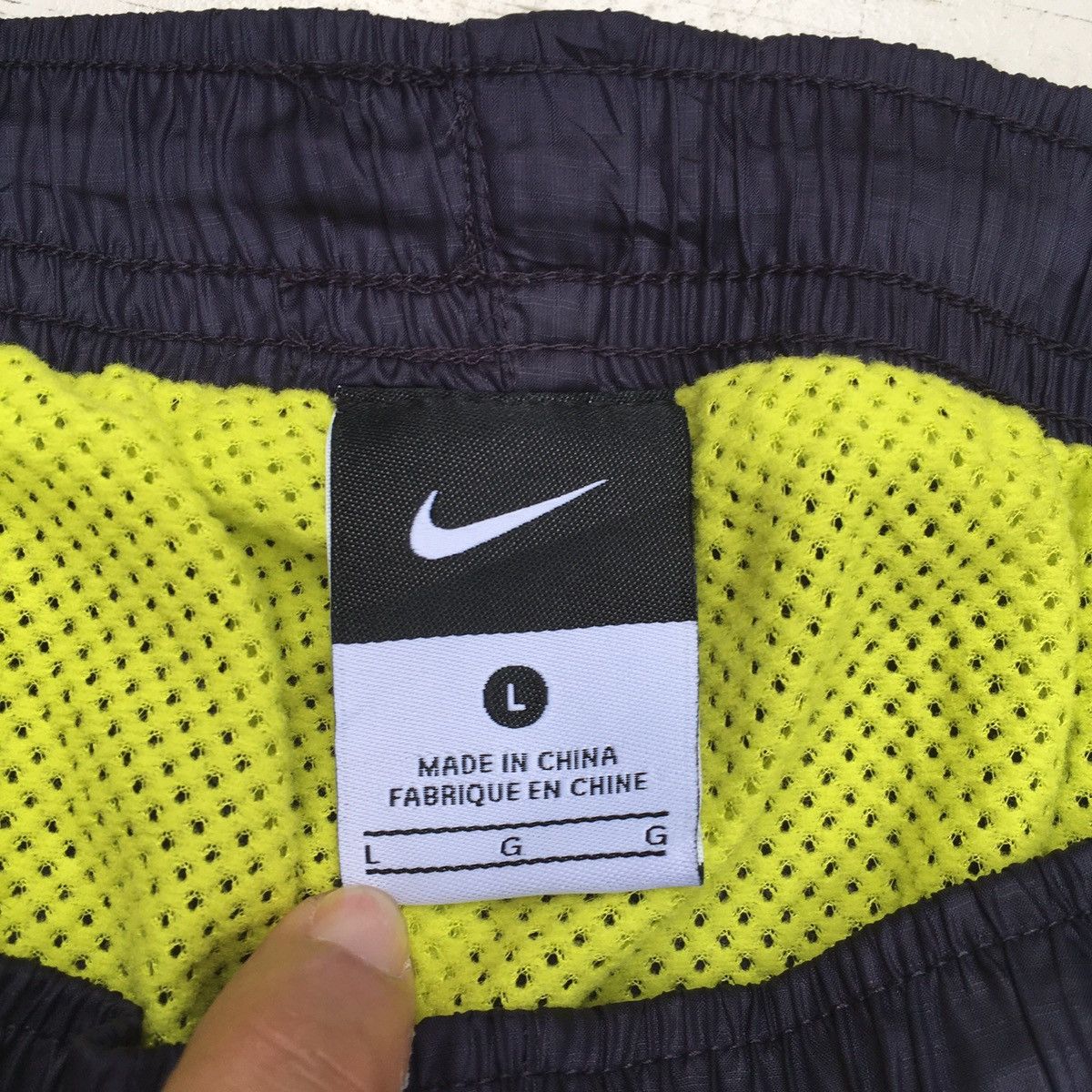 Nike × Vintage Y2K Vintage Nike Polyester Track Pants Bootcut Flared Size US 32 / EU 48 - 11 Thumbnail
