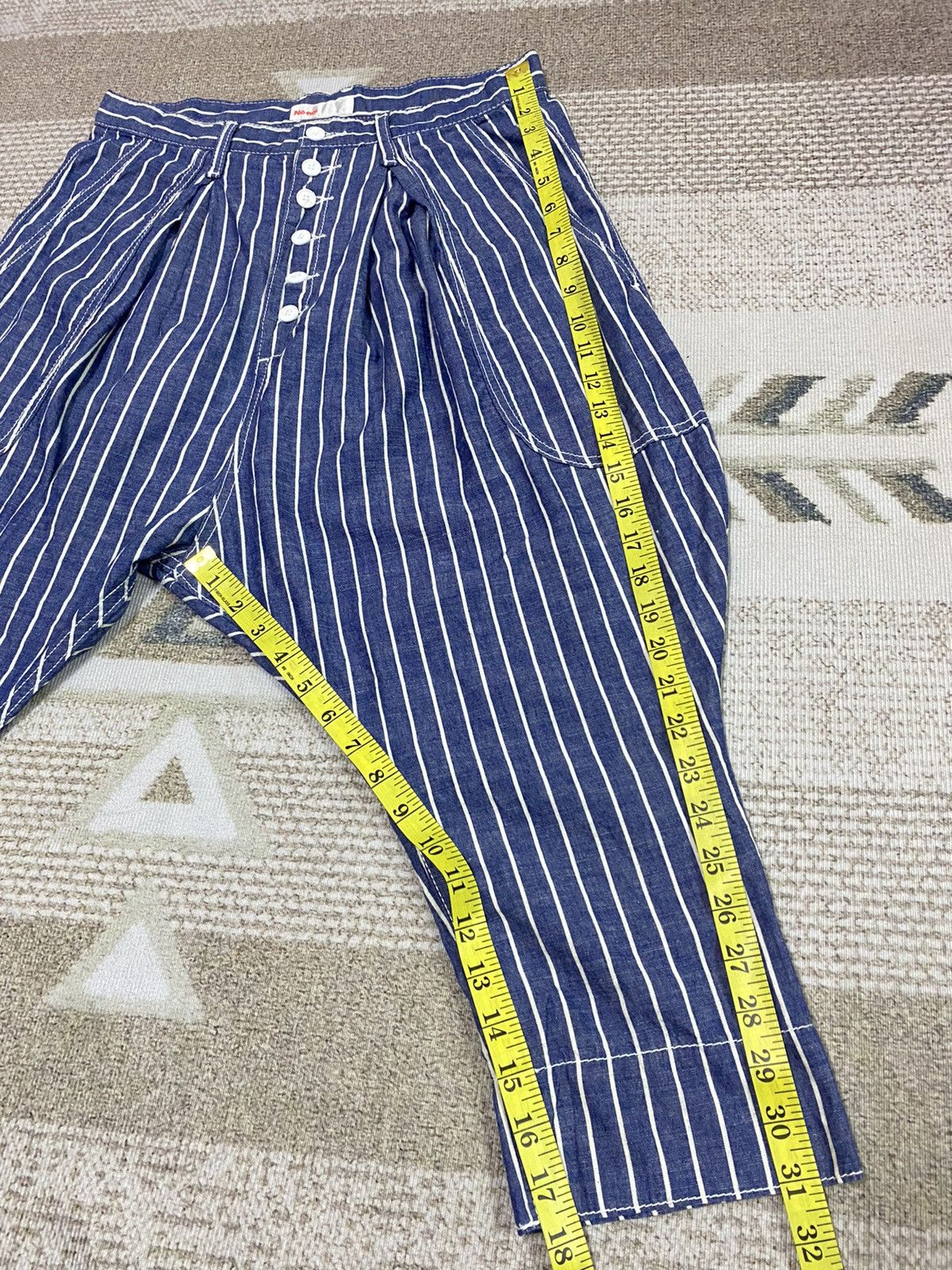 Issey Miyake × Ne-Net Issey Miyake Nenet Balloon Cropped Pants Size US 29 - 12 Thumbnail