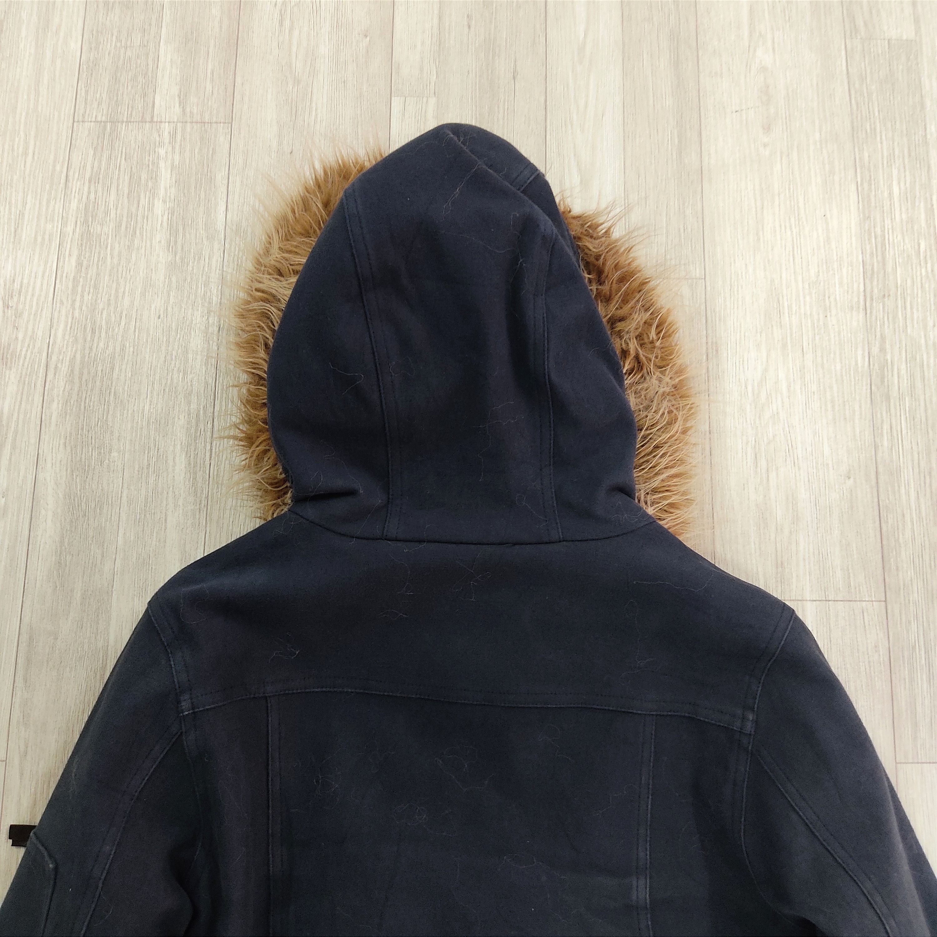 If Six Was Nine ALGONQUINS Racoon Fur Hooded Moleskins Parka Coat Size US XS / EU 42 / 0 - 18 Thumbnail