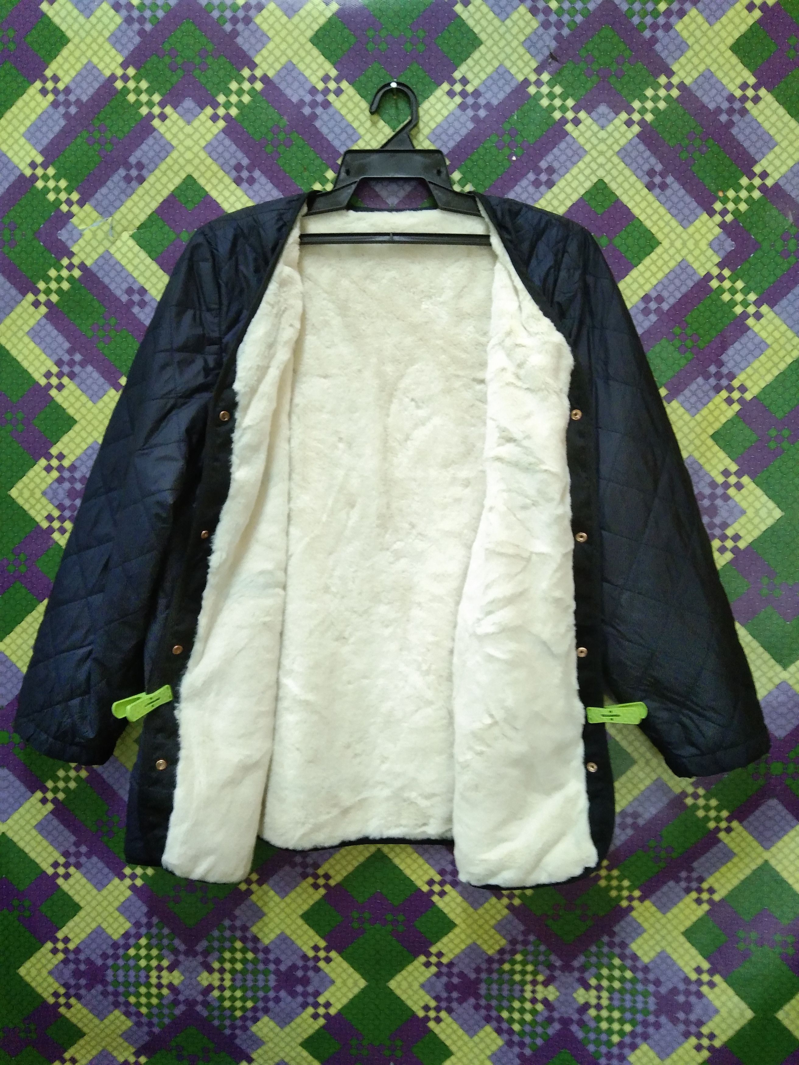 Japanese Brand JAPANESE BRAND CARDIGAN QUILTED JACKET Size L / US 10 / IT 46 - 3 Thumbnail