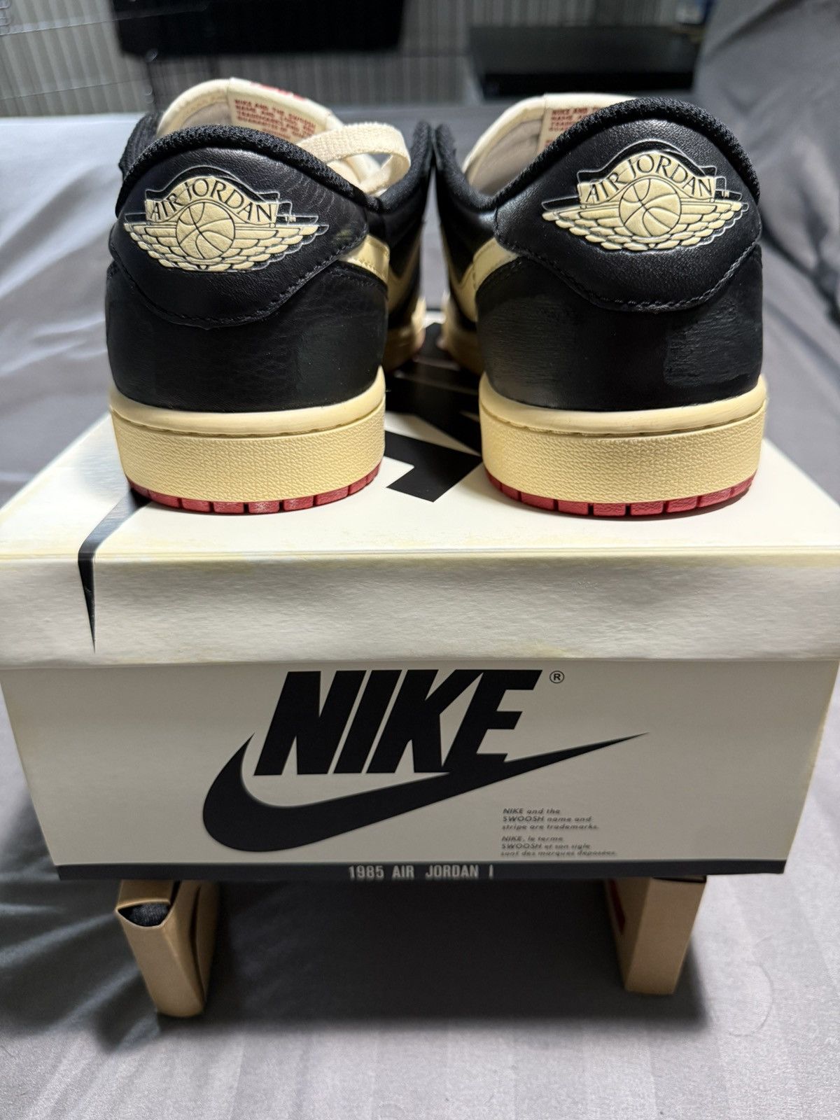 Nike Air Jordan 1 Low OG x Nigel Sylvester "Better With Me" Size US 11 / EU 44 - 5 Thumbnail