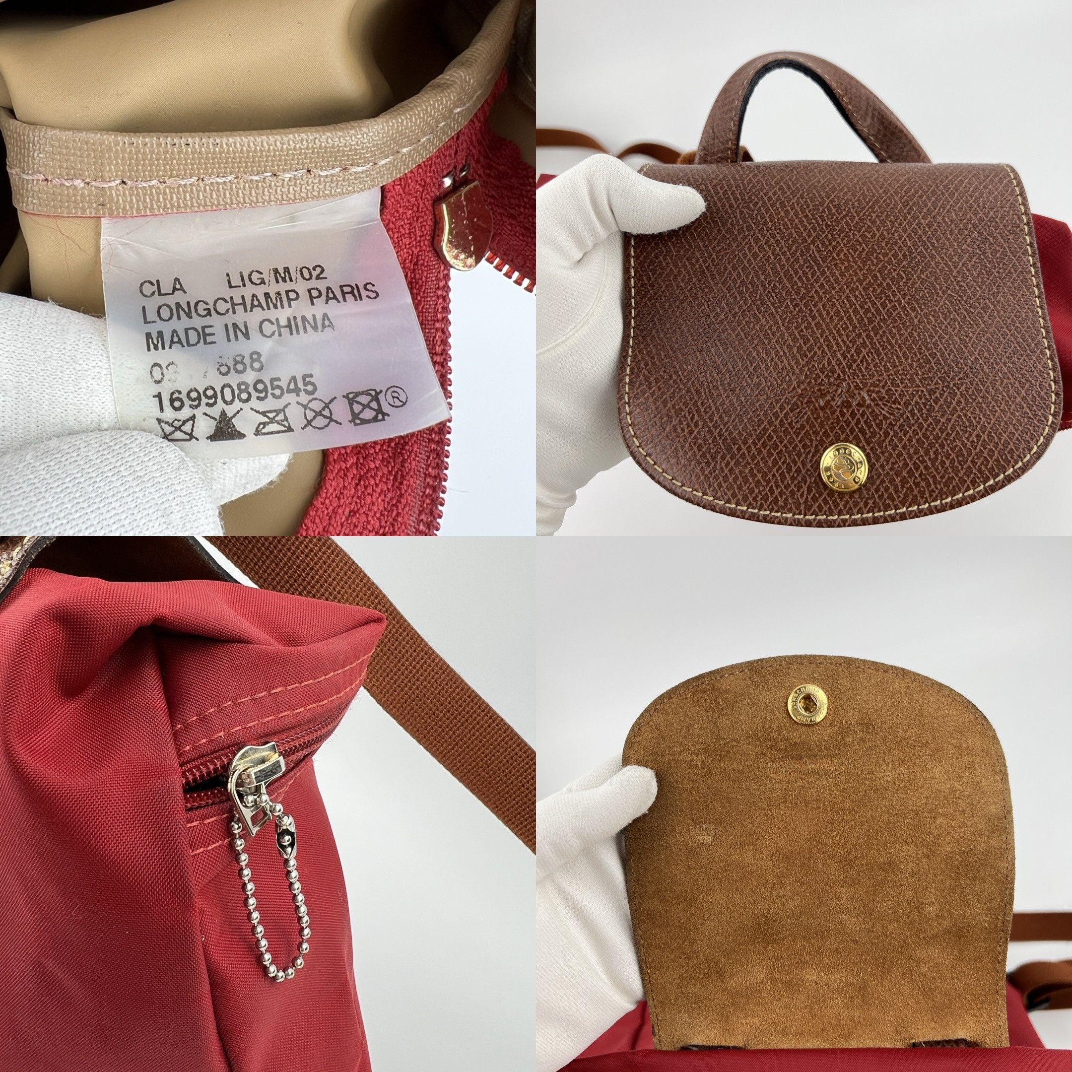 Longchamp Longchamp Le Pliage Nylon Backpack Size ONE SIZE - 10 Thumbnail