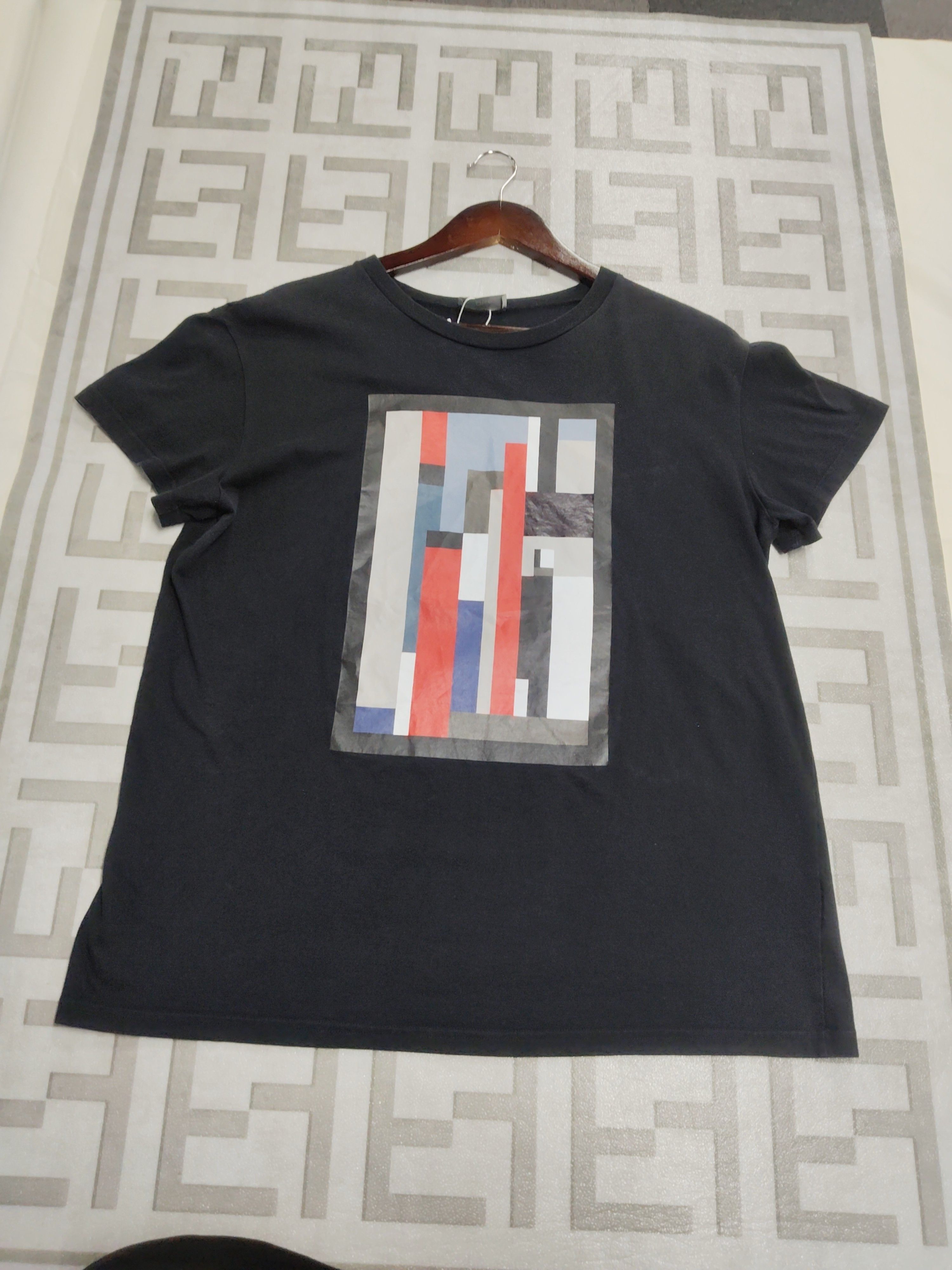 Dior Dior Geometric Print T-Shirt Size XL Size US XL / EU 56 / 4 - 1 Thumbnail